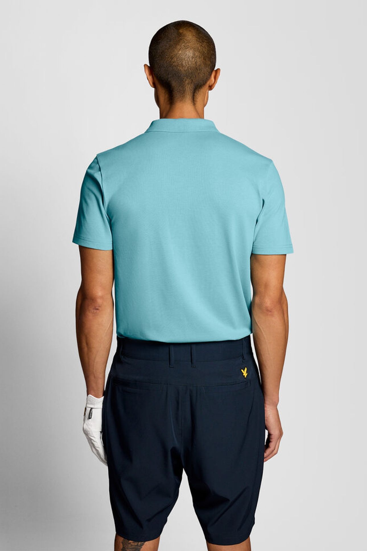 GOLF CORE POLO AQUAMARINE BLUE 2