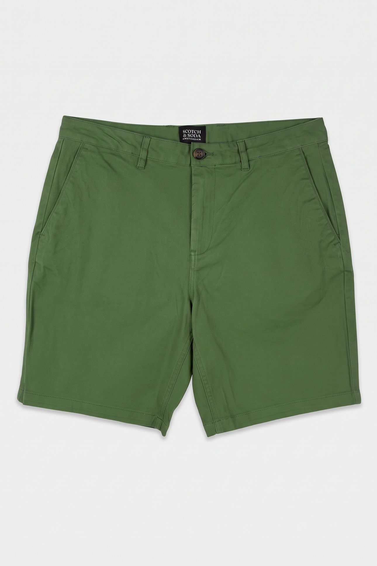 SEASONAL CORE STUART COTTON TWILL REGULAR-FIT SHORTS DARK GR 3
