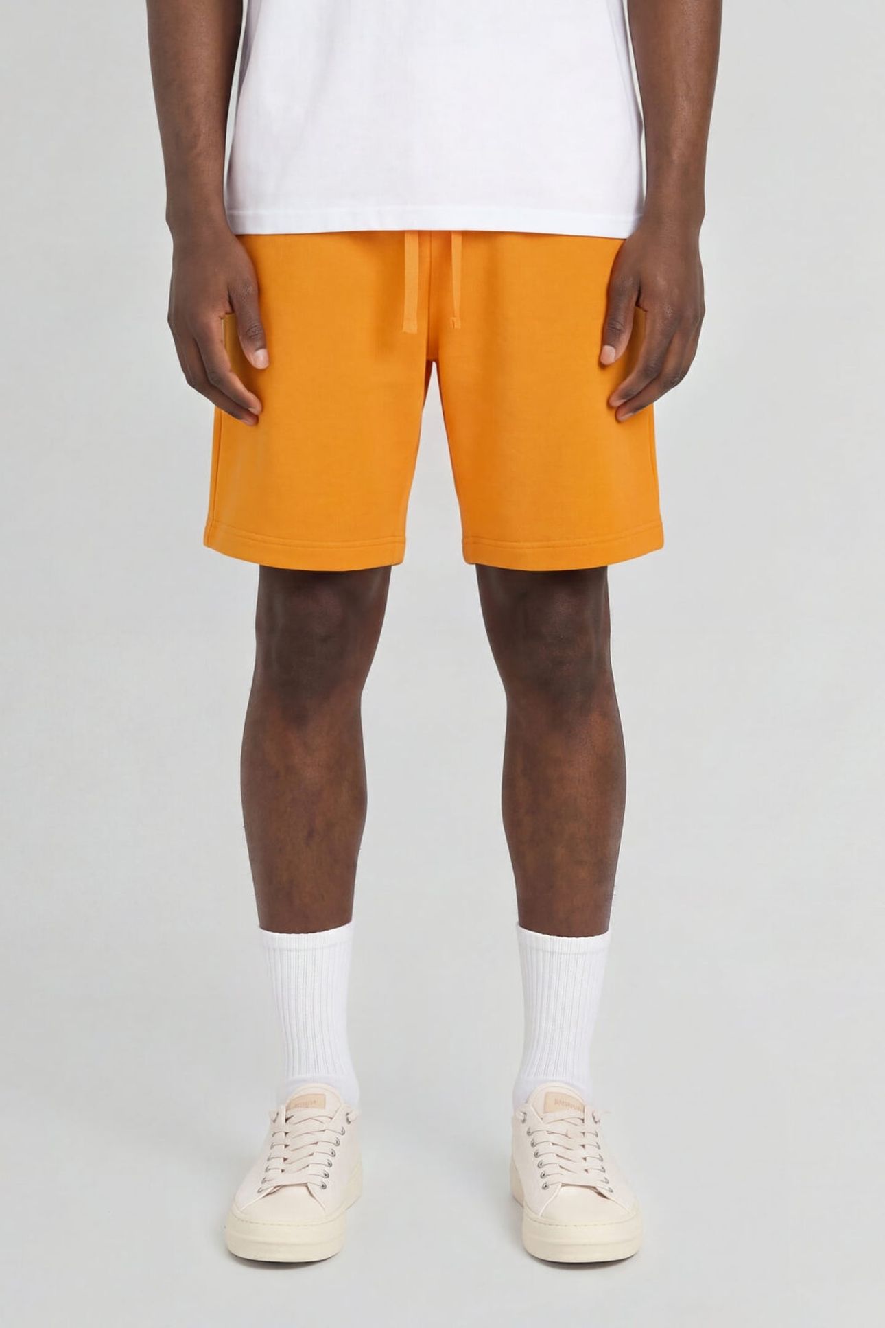 SWEAT SHORT ORANGE BLAZE 1
