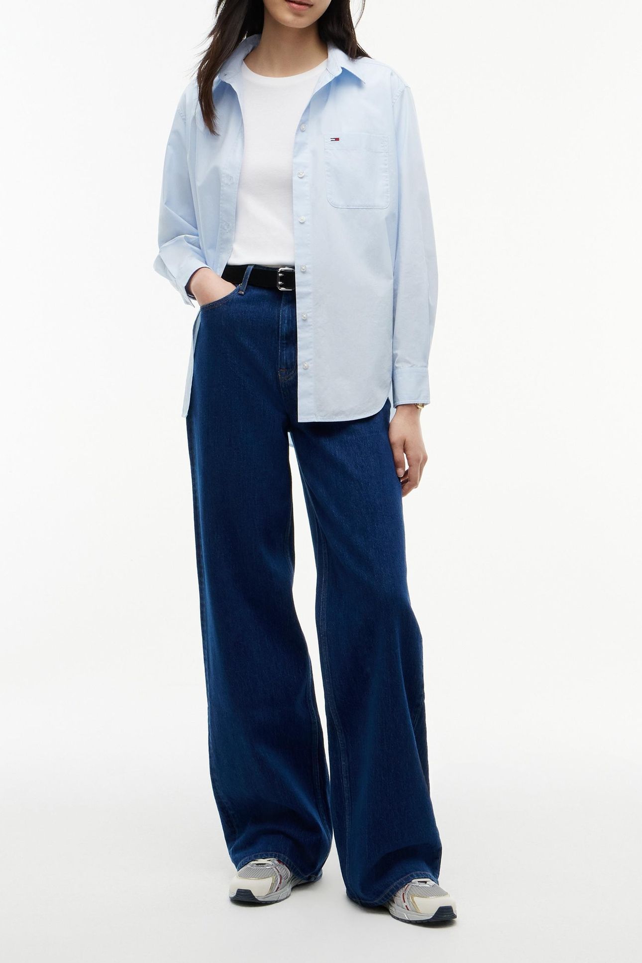 CLAIRE HIGH RISE WIDE LEG JEANS DENIM 3
