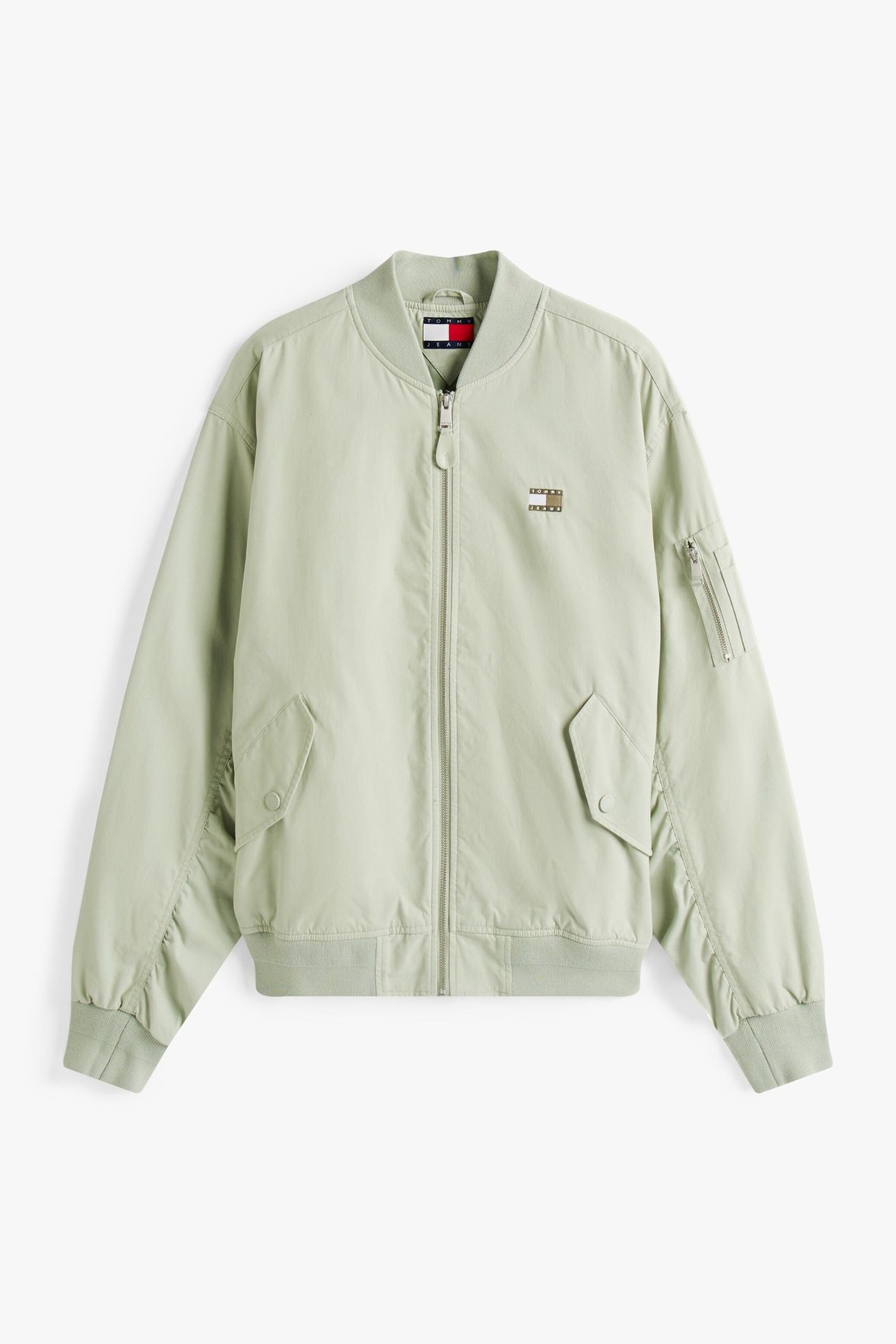 TJM COTTON BOMBER JACKET MISTY SAGE 4