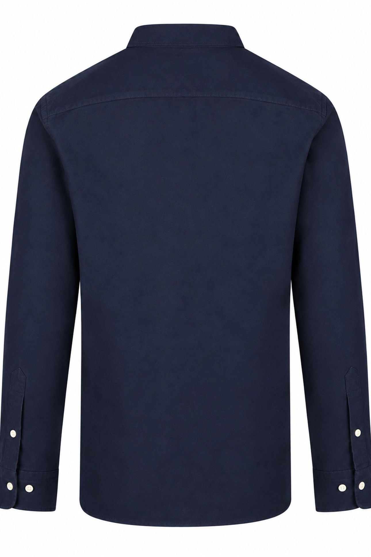 FLANNEL OXFORD SHIRT NAVY 2
