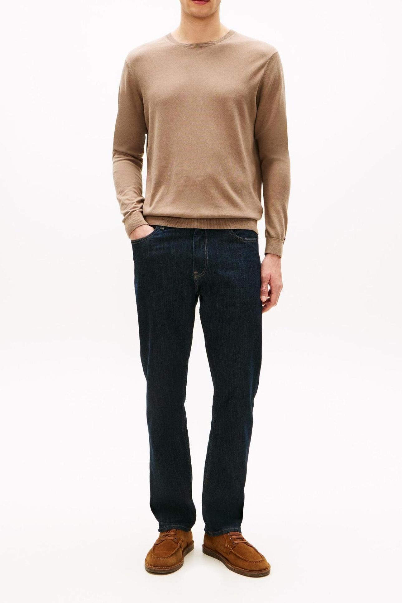 DC COTTON/LYOCELL CREWNECK TUNDRA MOSS 2