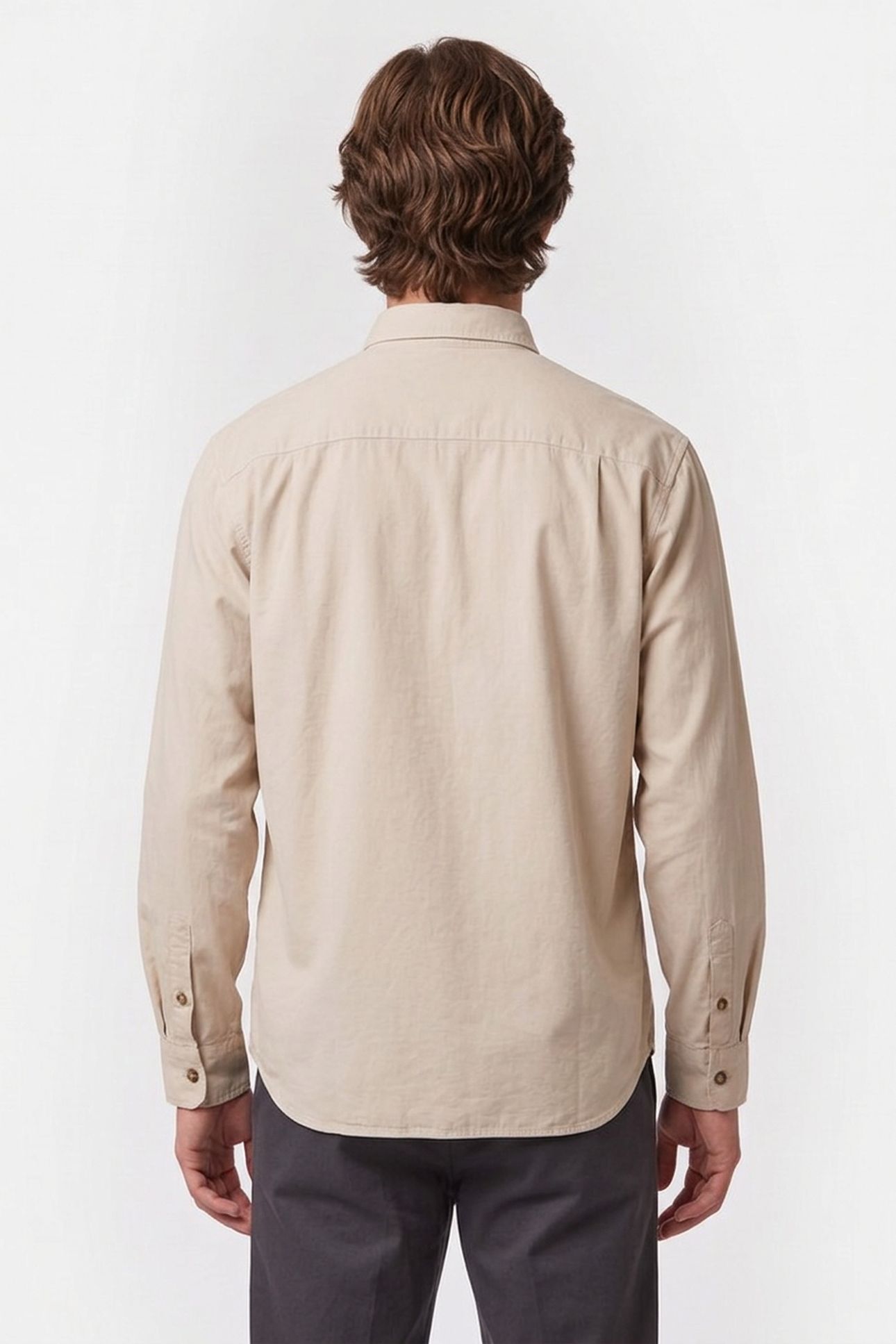 UNISEX SHIRT MATEO LOGO PUTTY 3