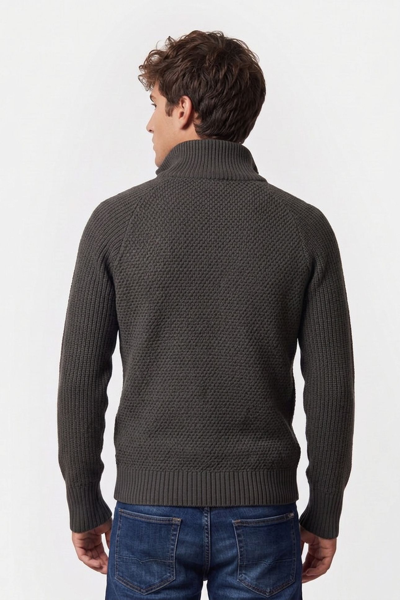 ULRIKEN JUMPER SOLID DARK GREY 2