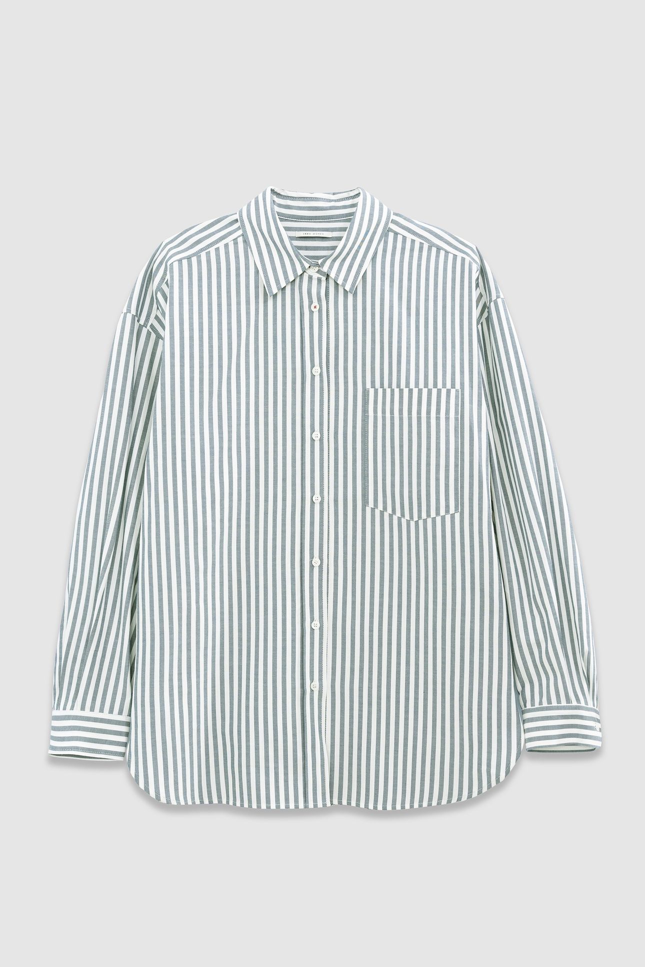 BLUE AND WHITE STRIPED SHIRT 4