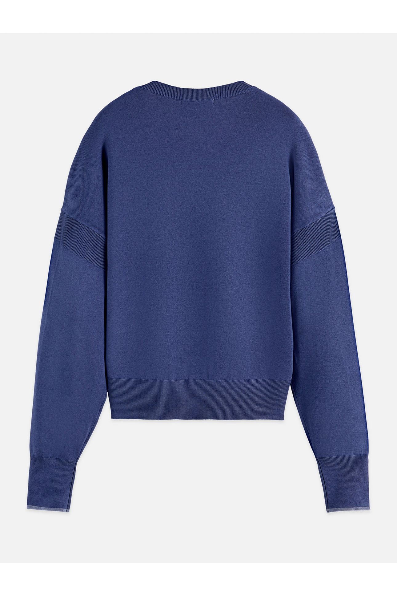 V-NECK RELAXED PULLOVER OCEANA 5