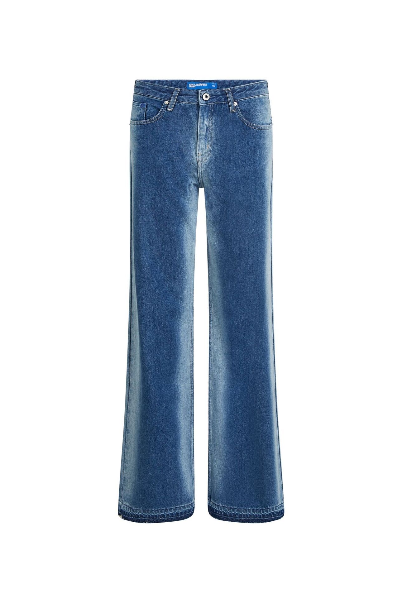 KLJ MR RELAXED DENIM MID BLUE OMBRE 4