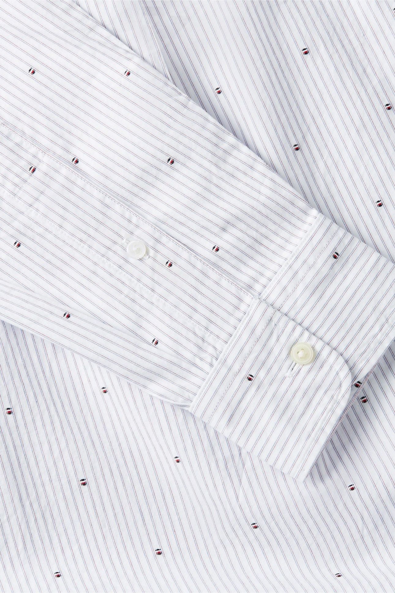 FLEX POPLIN SHIRT SWEET BLUE/STRIPE 8