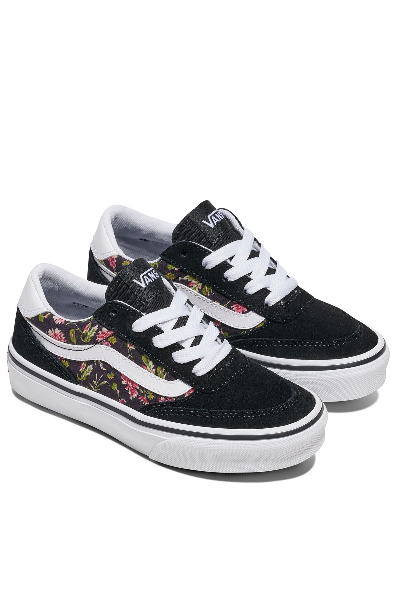 YOUTH UNISEX BROOKLYN LS DARK FLORAL BLACK 1