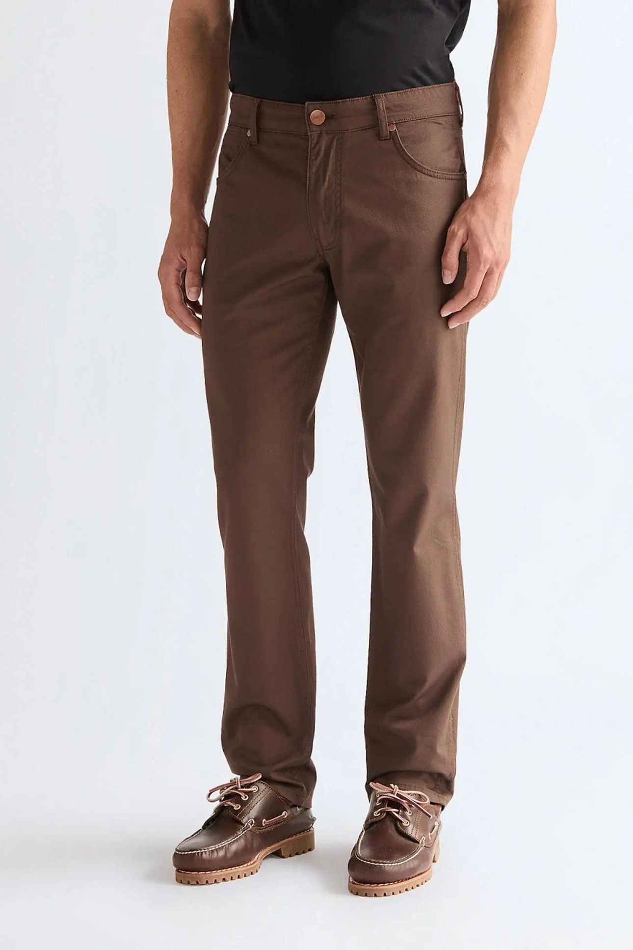 GREENSBORO BRACKEN JEANS BROWN 1