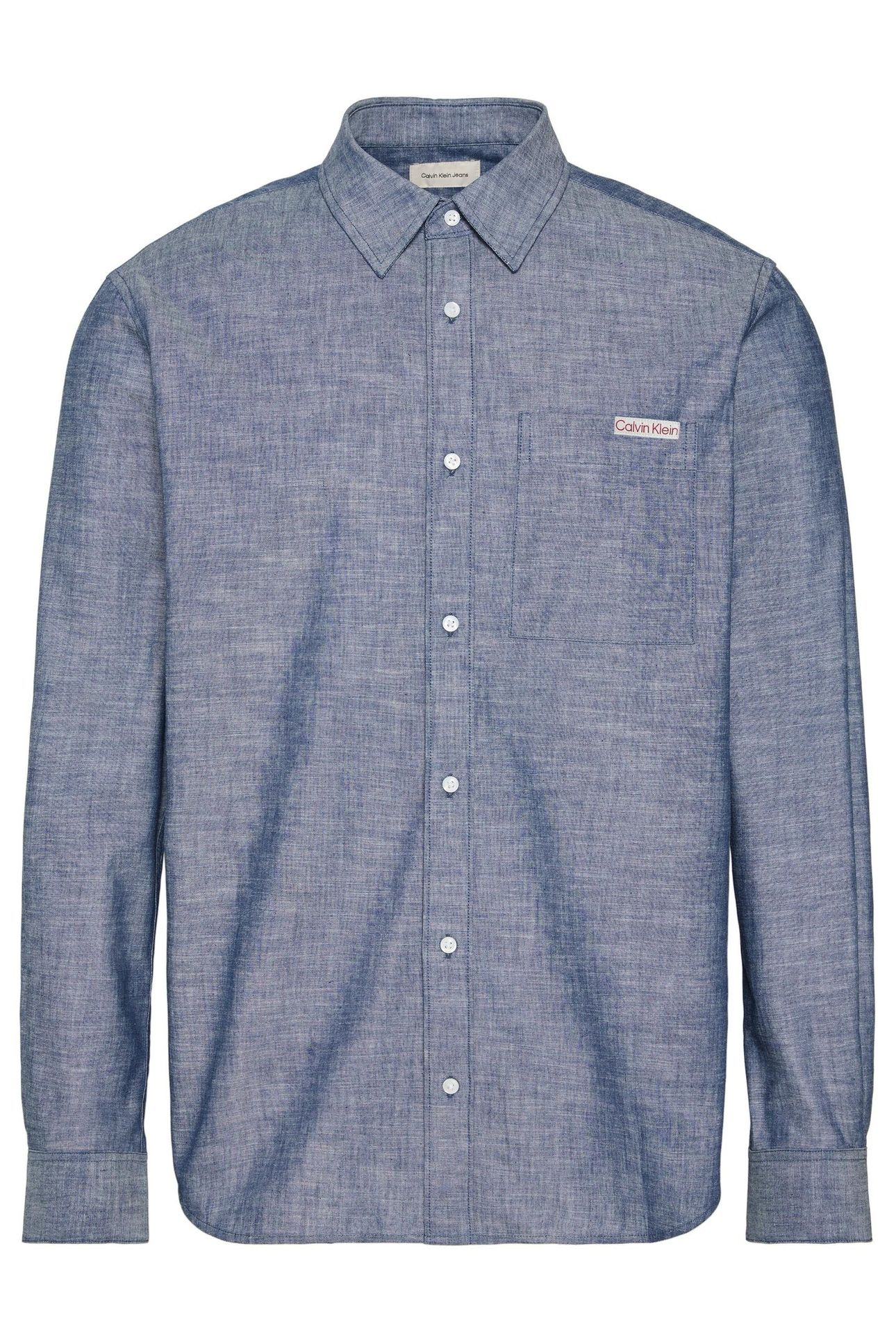 LS CHAMBRAY CLASSIC SHIRT BLUE DESCENT 2