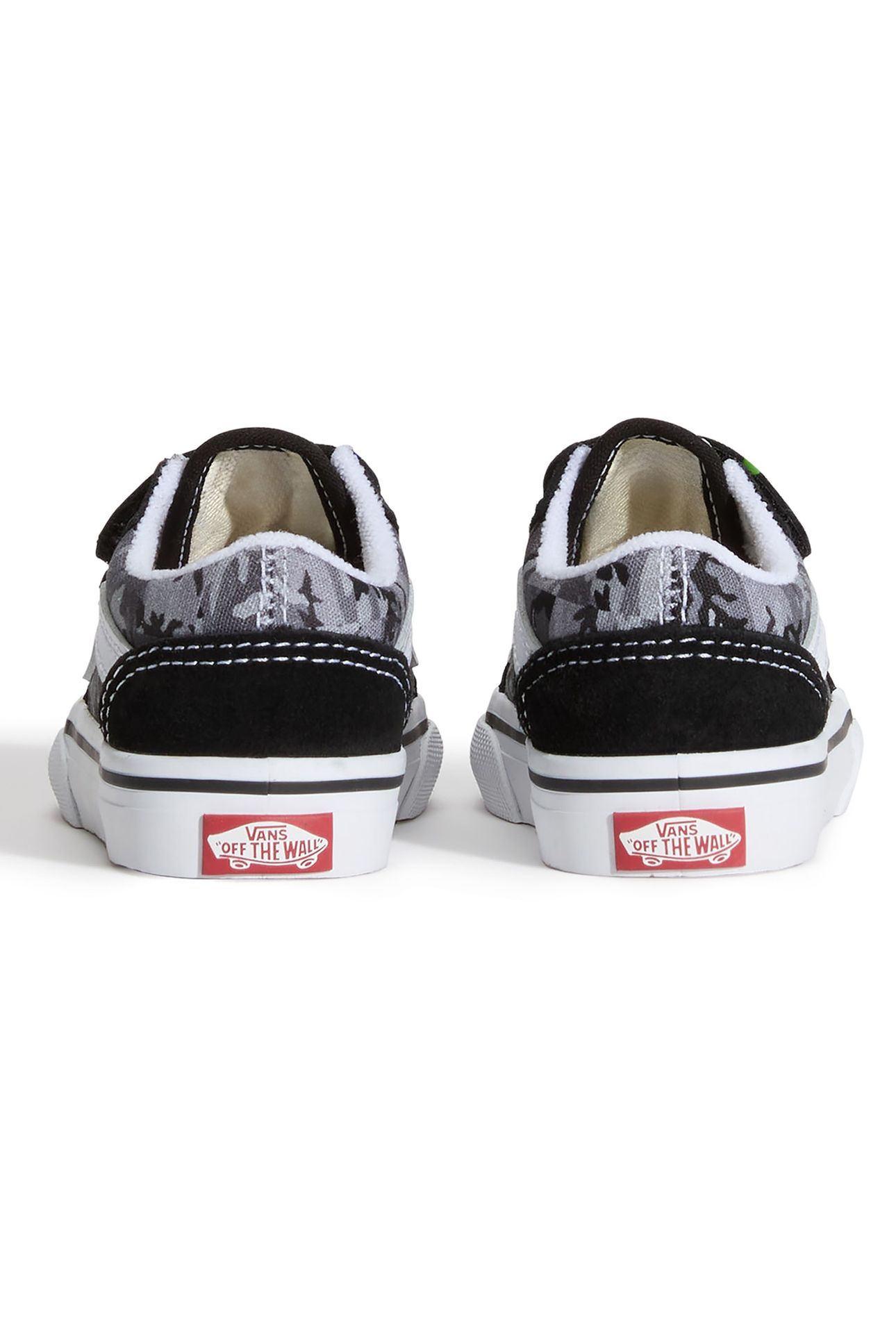 TODDLER OLD SKOOL V CHECK CAMO BLACK/LIGHT GREY 4