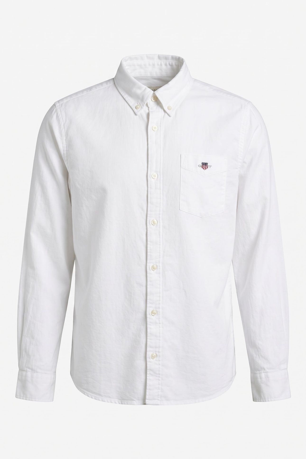 TEEN BOYS SHIELD LINEN BLEND SHIRT WHITE 2
