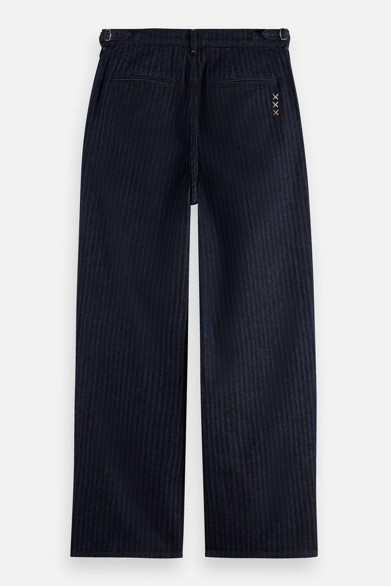 SEASONAL LOOSE FIT DENIM CHINO NAVY 5
