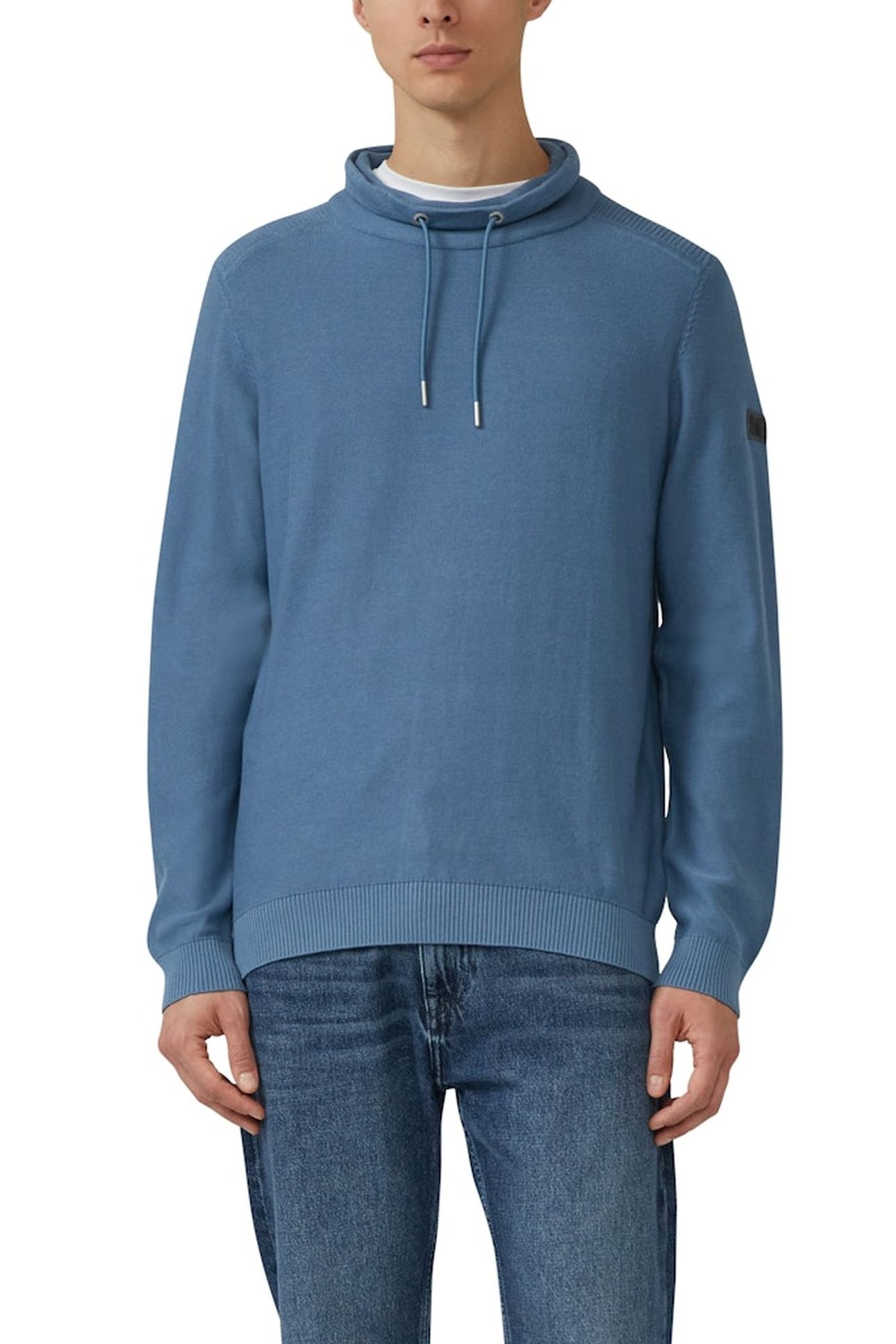 S.OLIVER PULLOVER BLUE GREEN 1