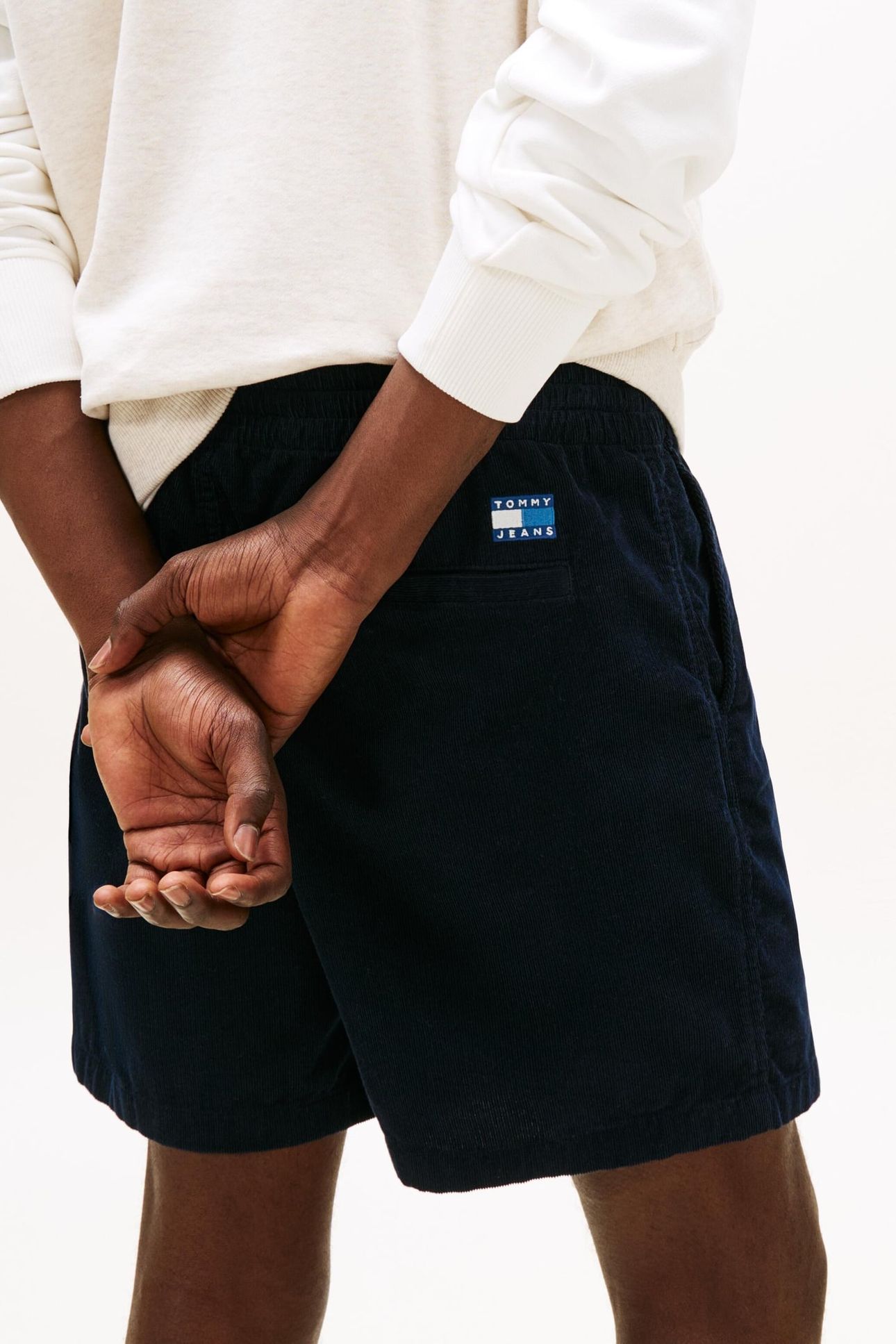TJM LIGHT CORD SHORT DARK NIGHT NAVY 5