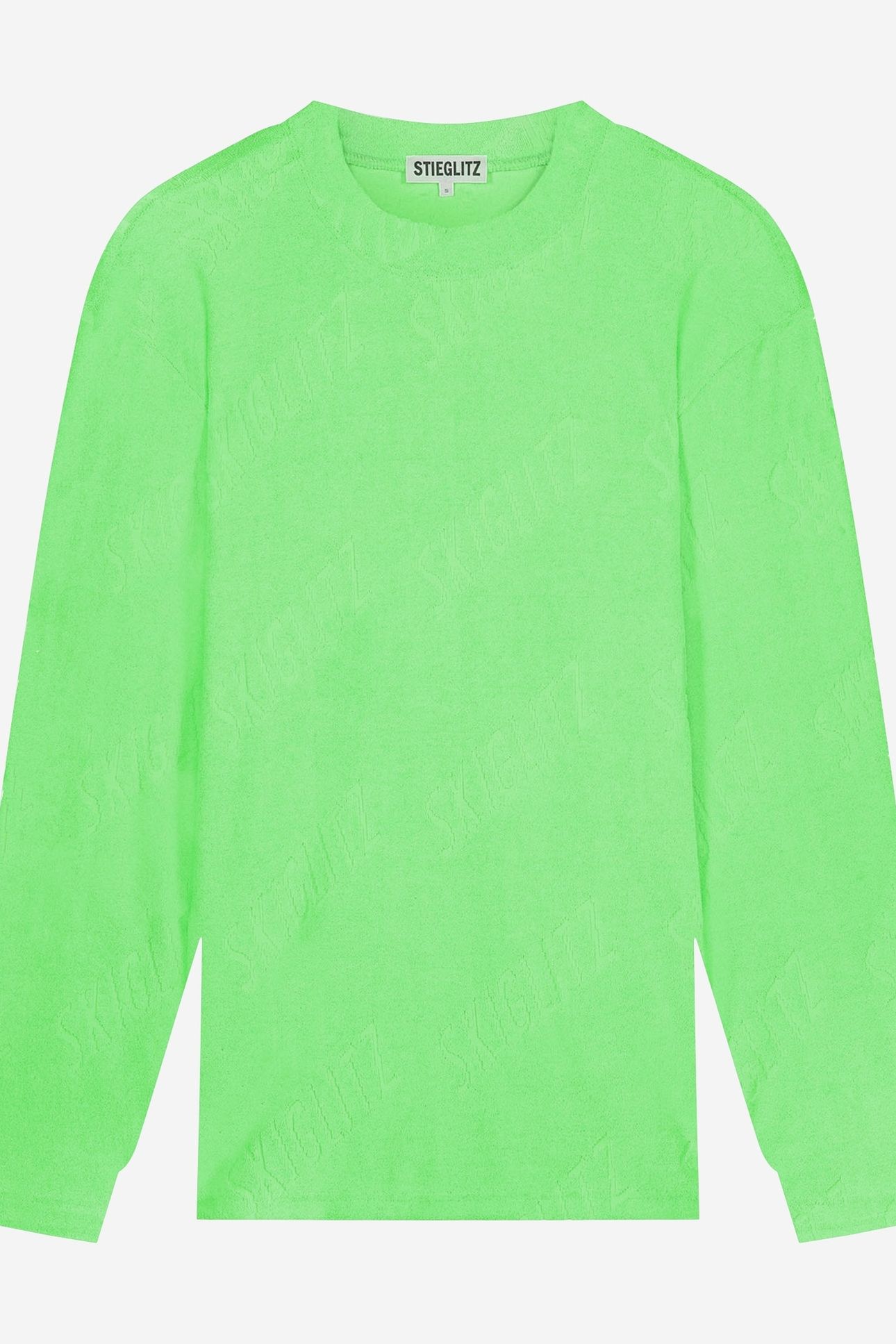 FRIEDA TERRY LONGSLEEVE GREEN 1