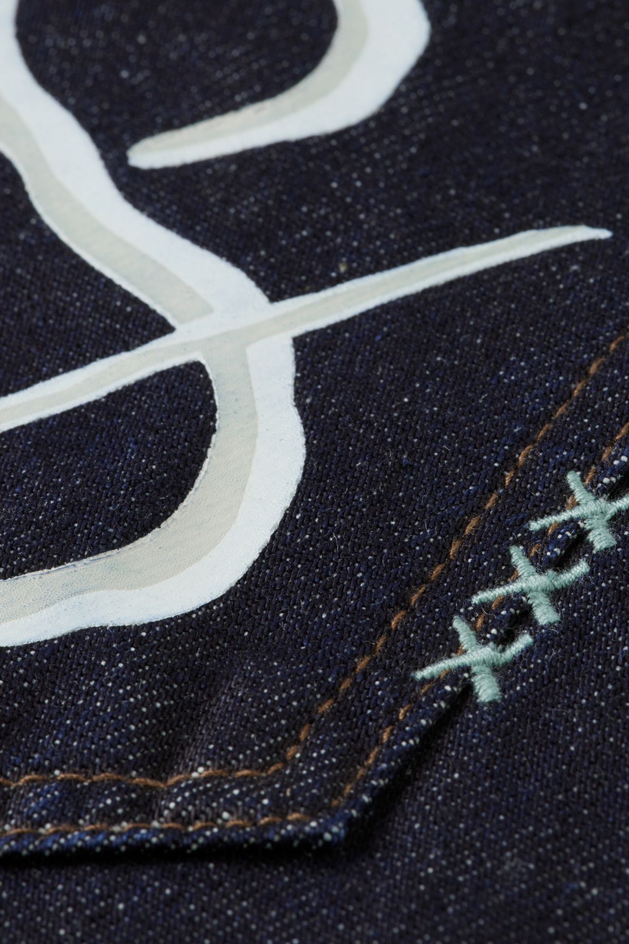 THE RIPPLE THE 40TH ANNIVERSARY STRAIGHT JEANS LUCKY CHARM 7