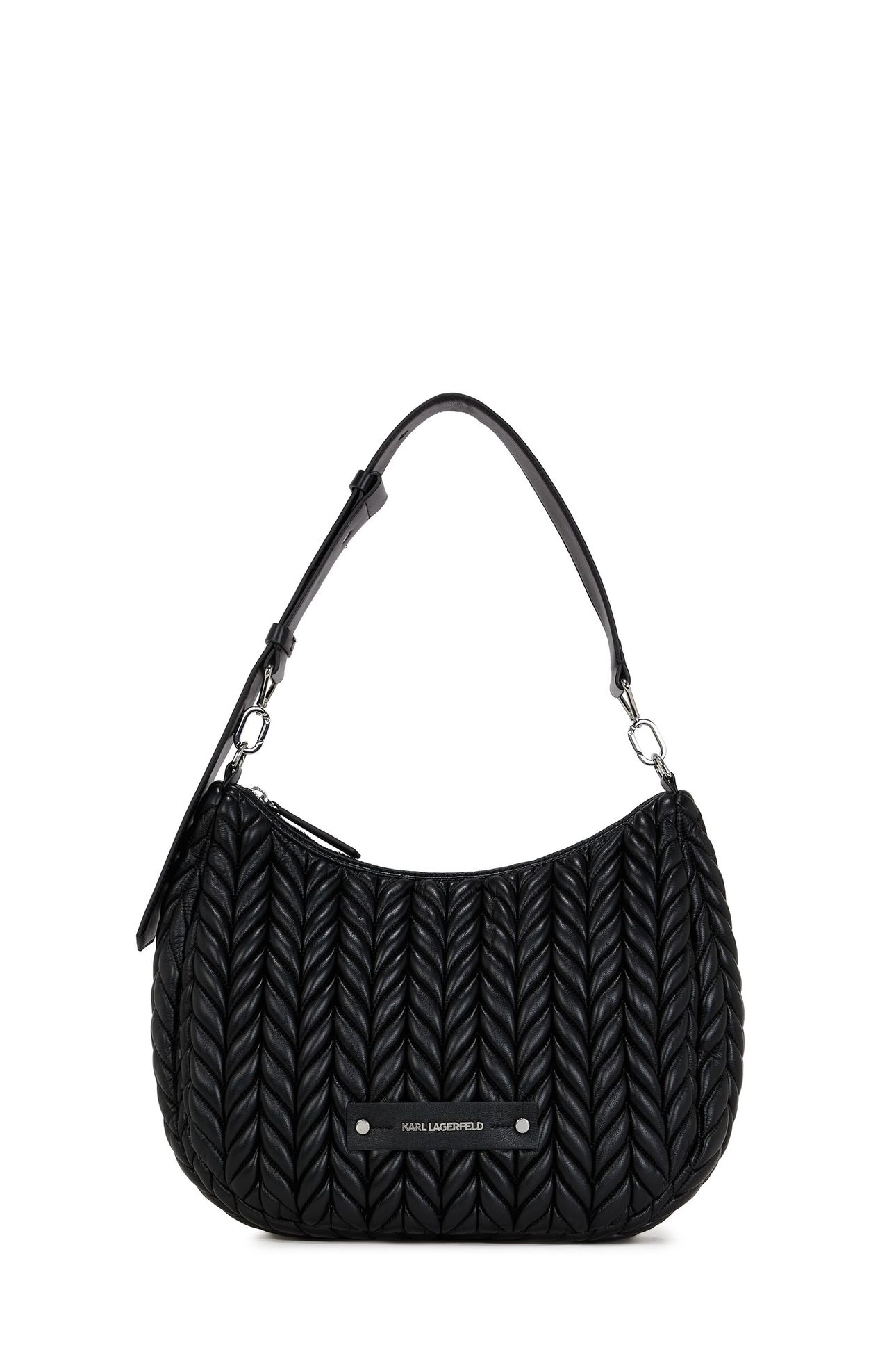 K/WEAVE HOBO BLACK-NICKEL 1