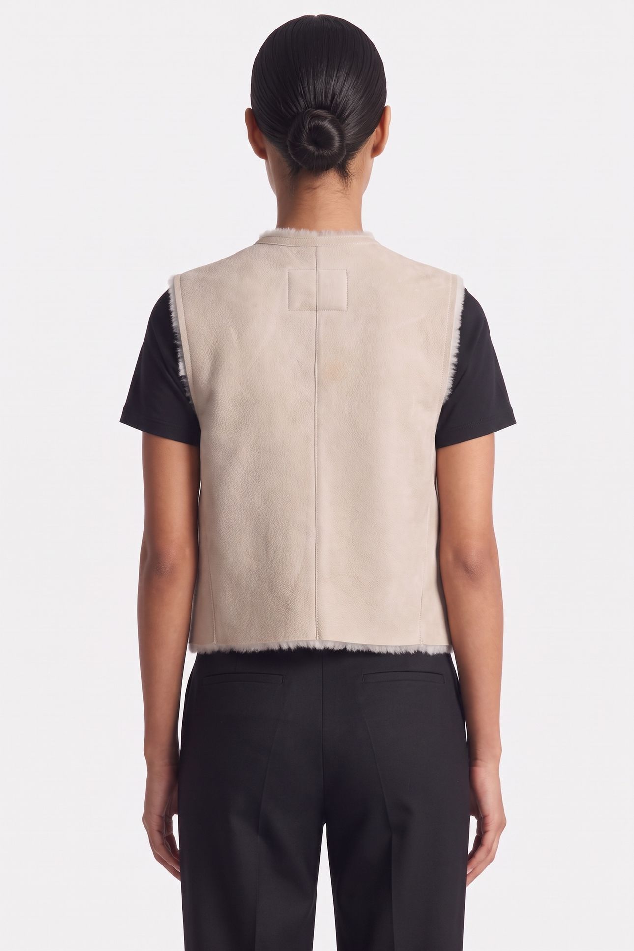 CASSYLIA VEST ECRU 2