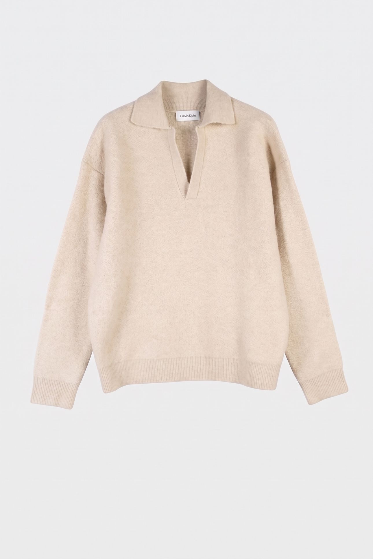 LS BRUSHED ALPACA JUMPER PELICAN 3