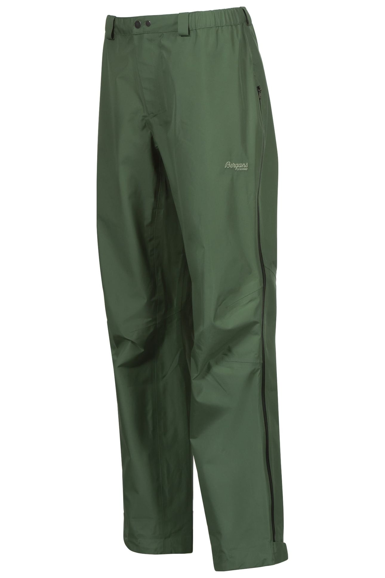 VANDRE LIGHT 3L SHELL ZIPPED PANTS DARK JADE GREEN 3