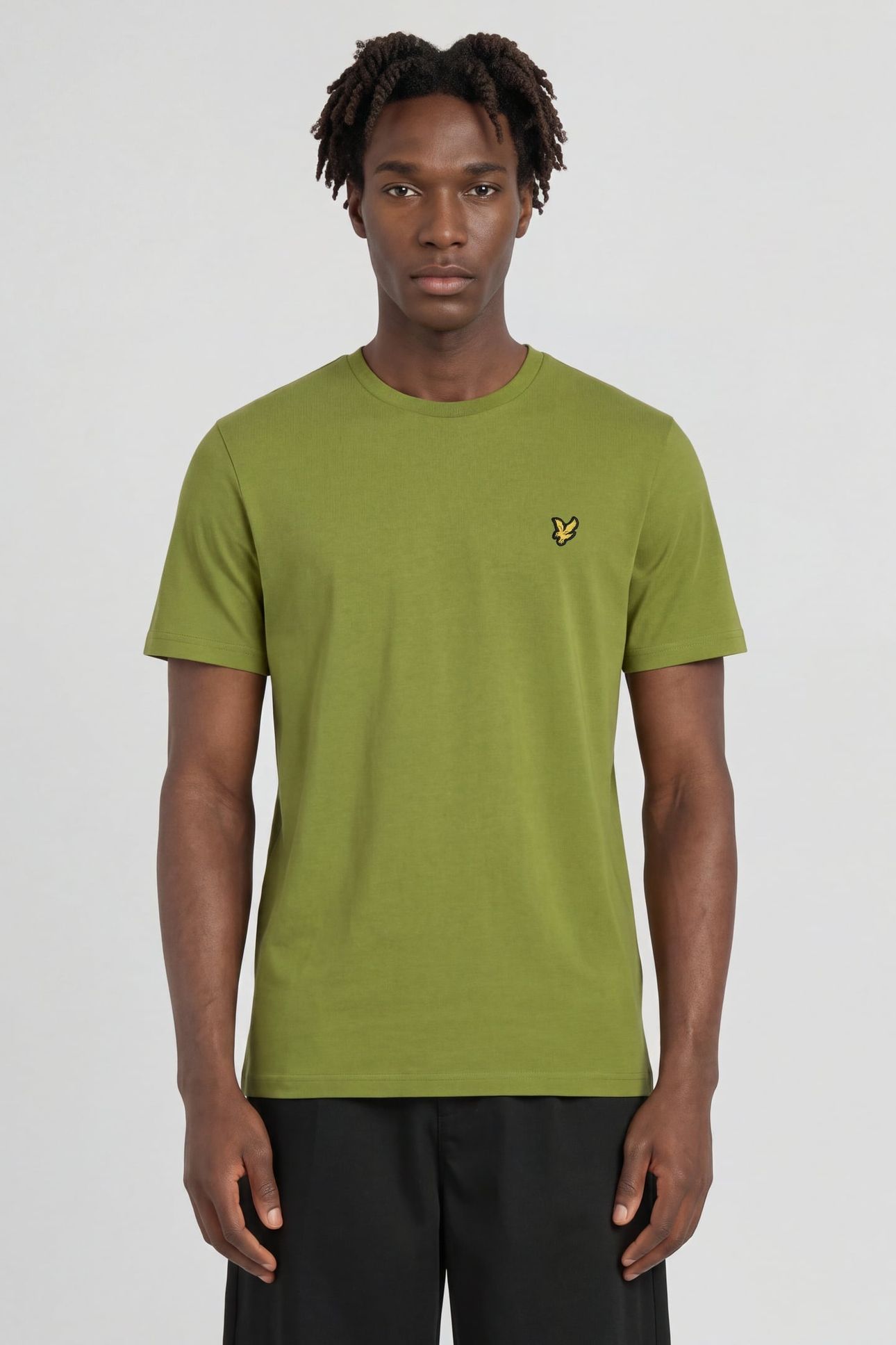 PLAIN T-SHIRT SHRUB GREEN 1