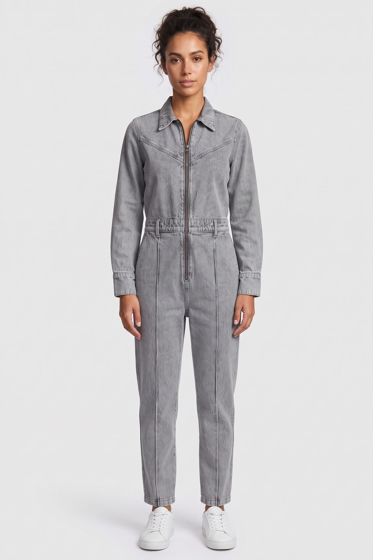 LEVY JUMPSUIT FORSTED GREY 2