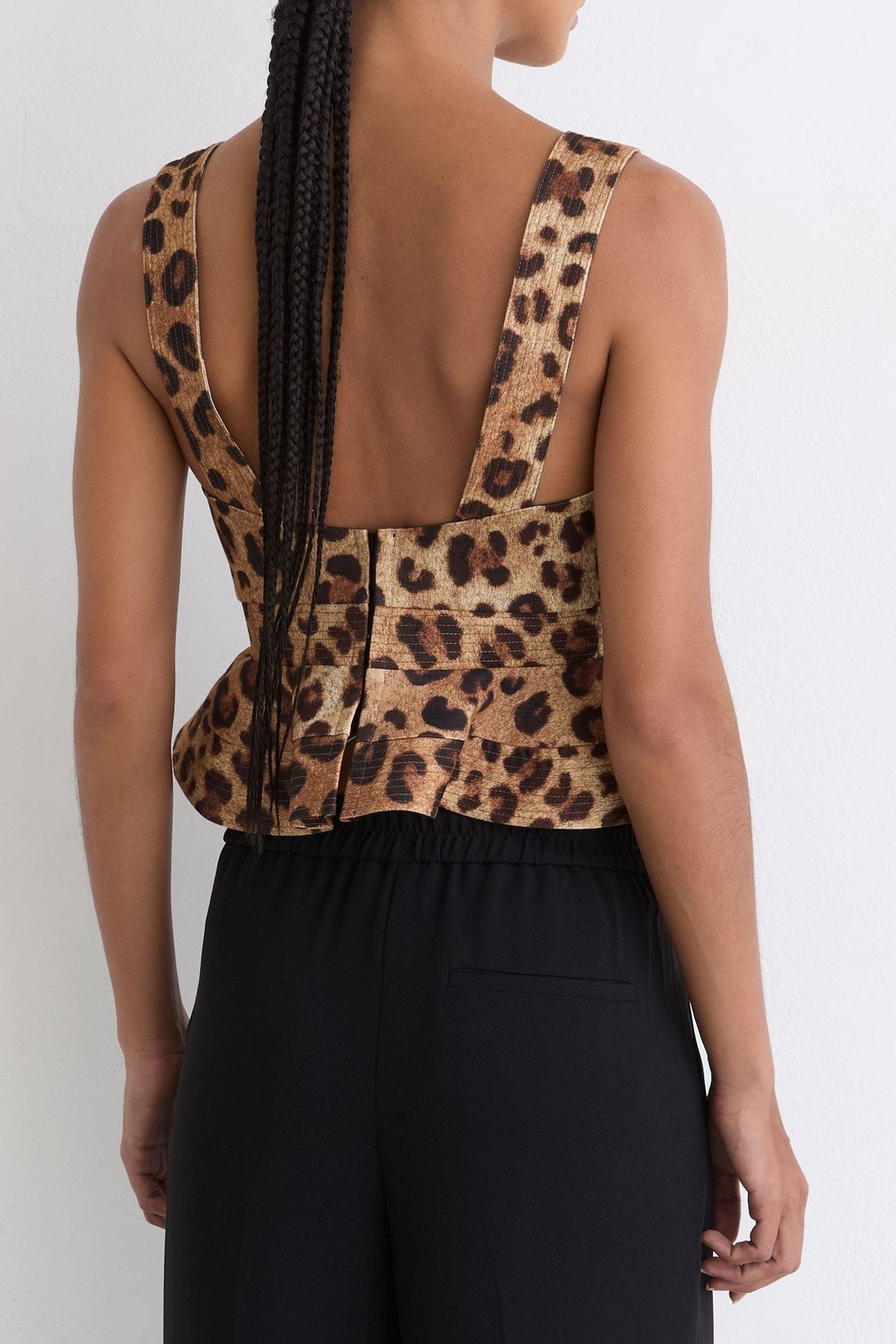 LEOPARD PRINT BUSTIER TOP NEUTRAL 3