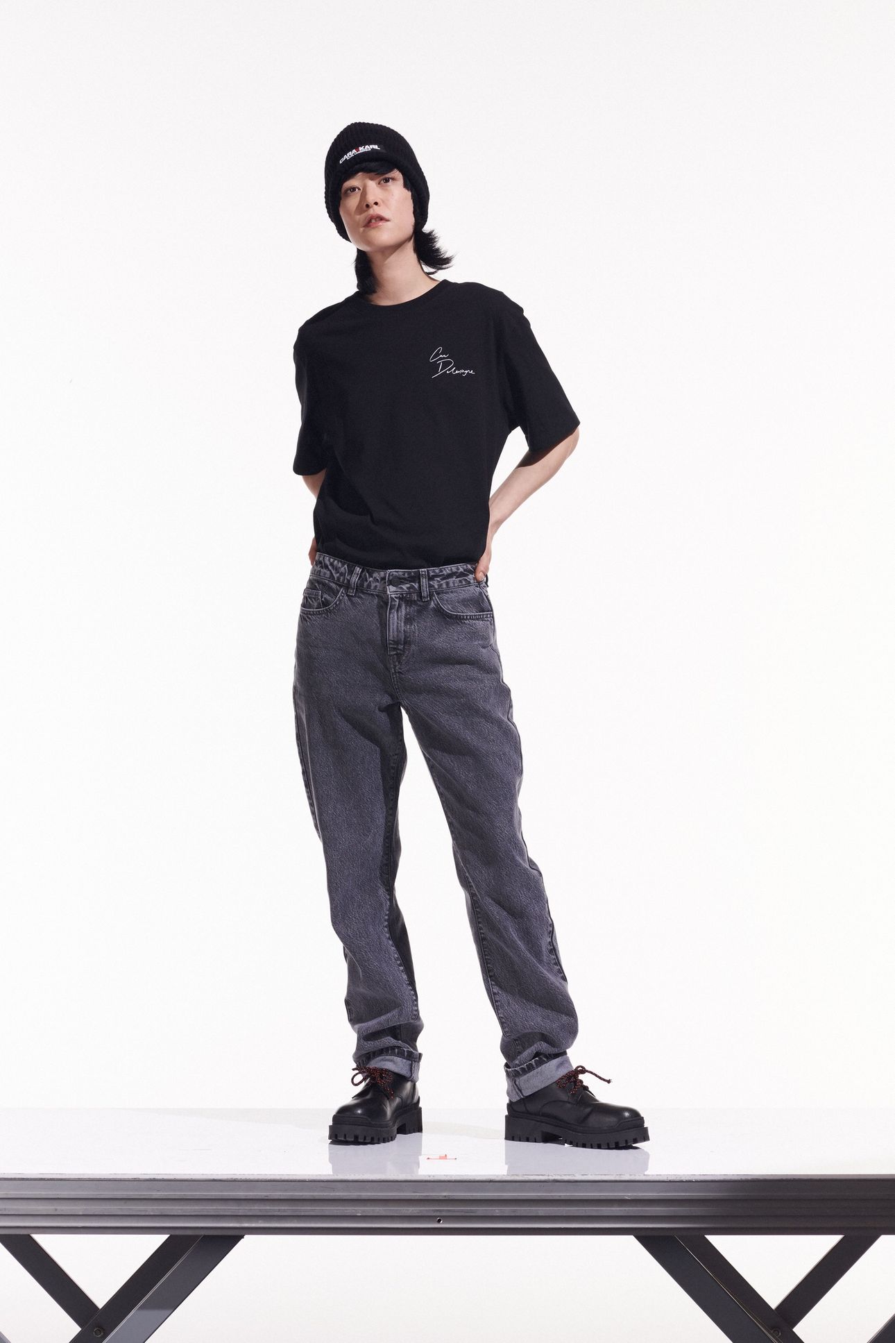 KLXCD DENIM PANTS GREY DENIM 2