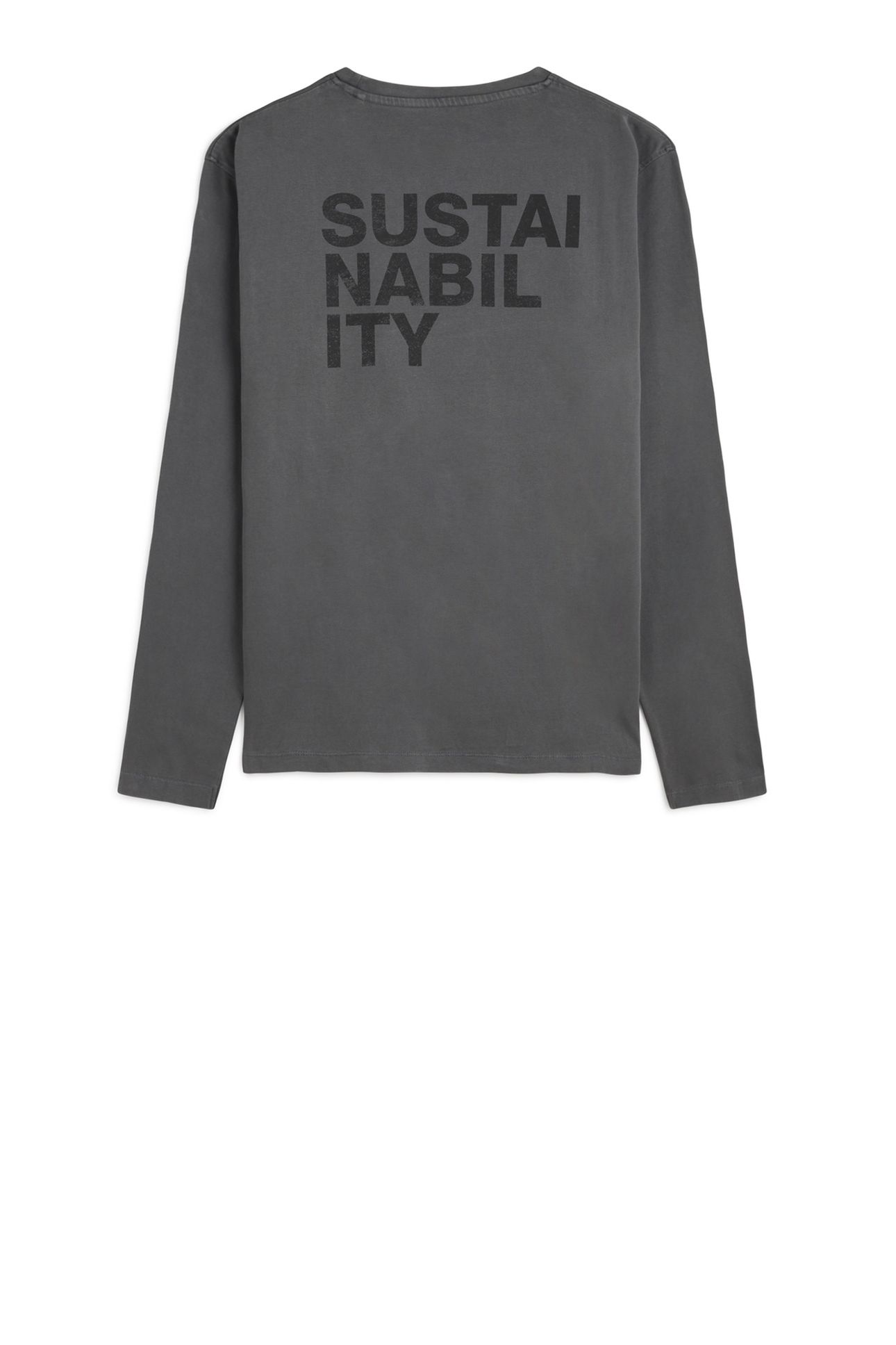SUSTANOALF LONG SLEEVE T-SHIRT ASPHALT 5