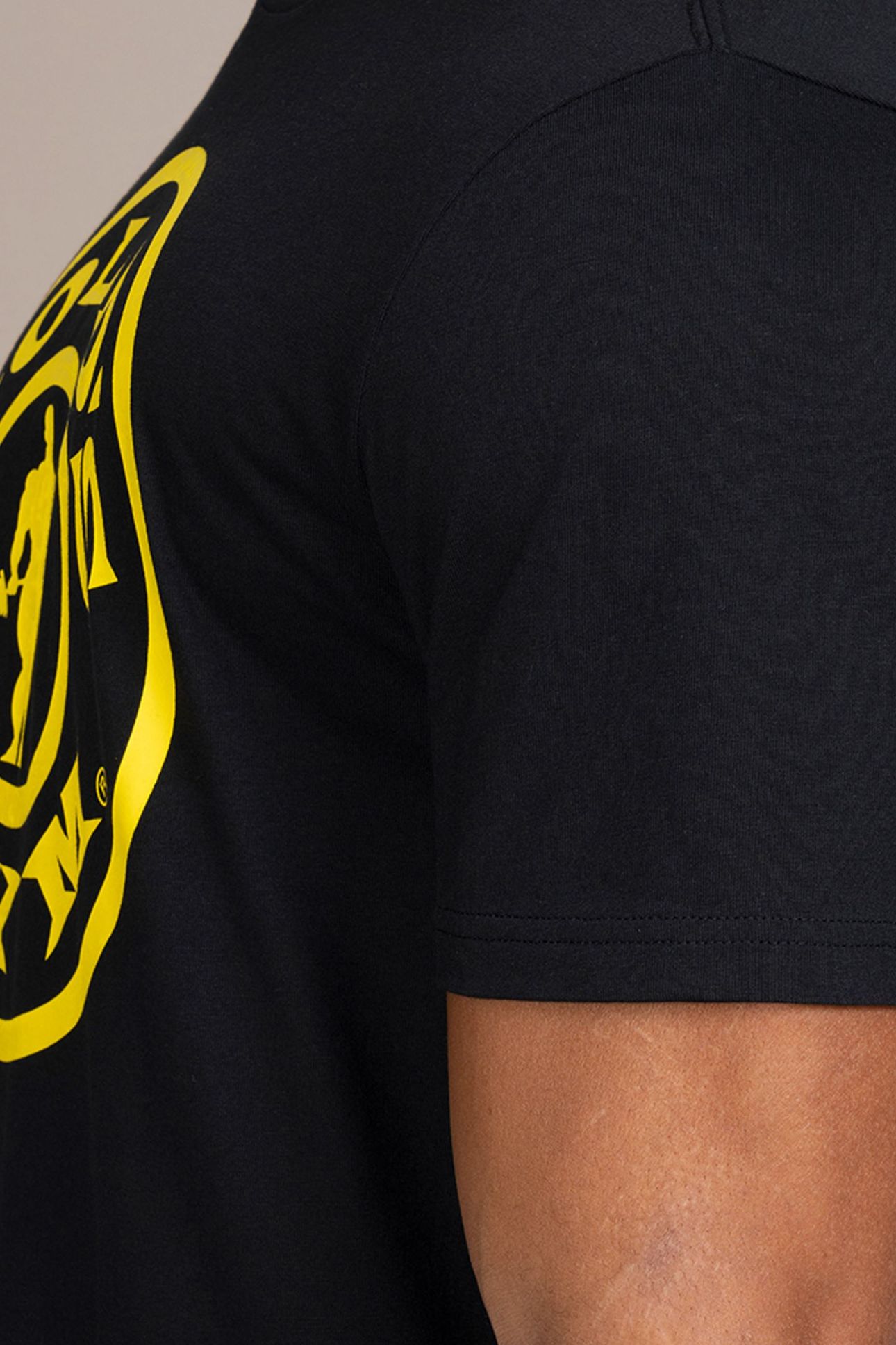 WEIGHT PLATE CREW NECK TEE BLACK 5