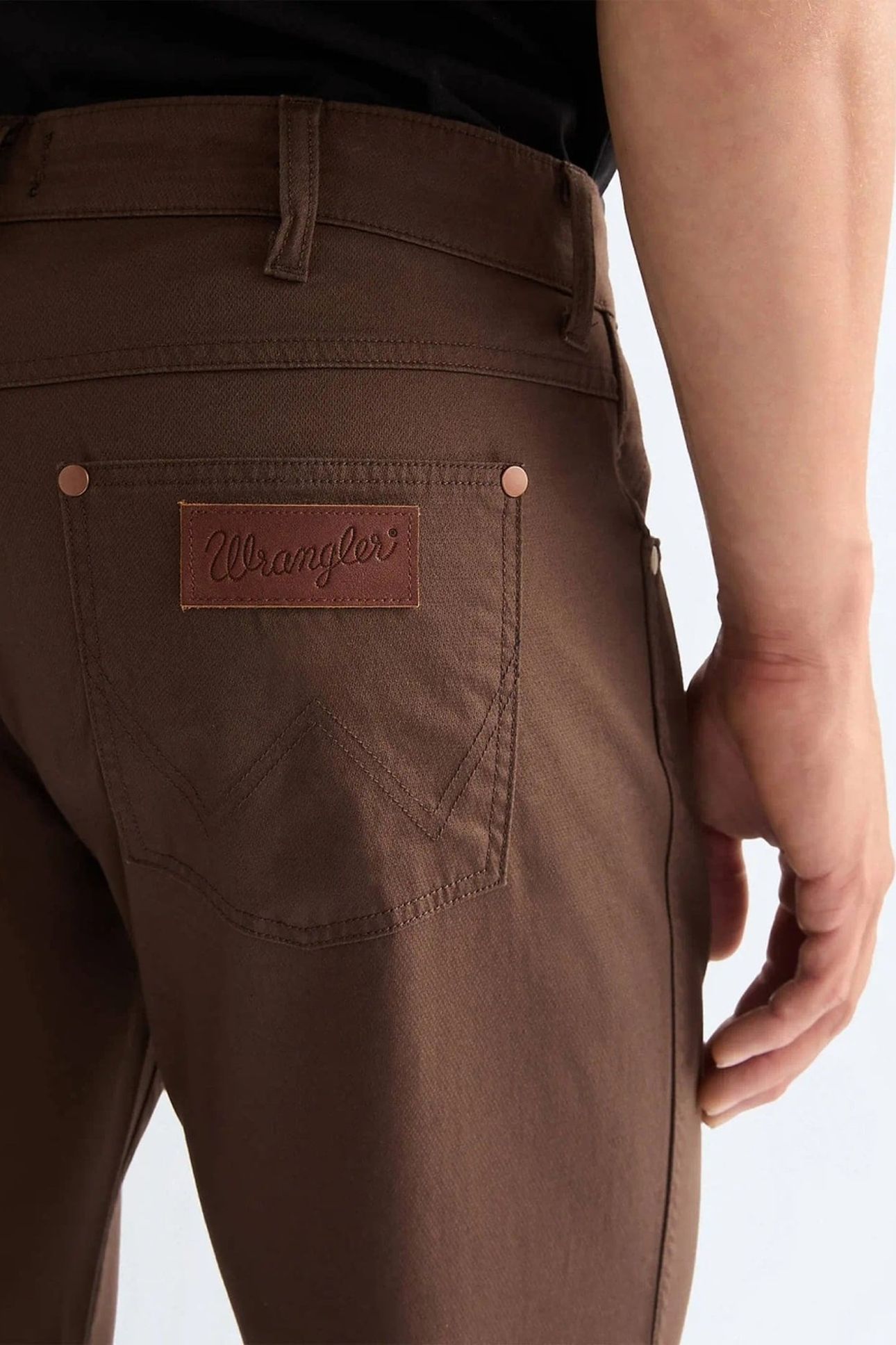 GREENSBORO BRACKEN JEANS BROWN 4