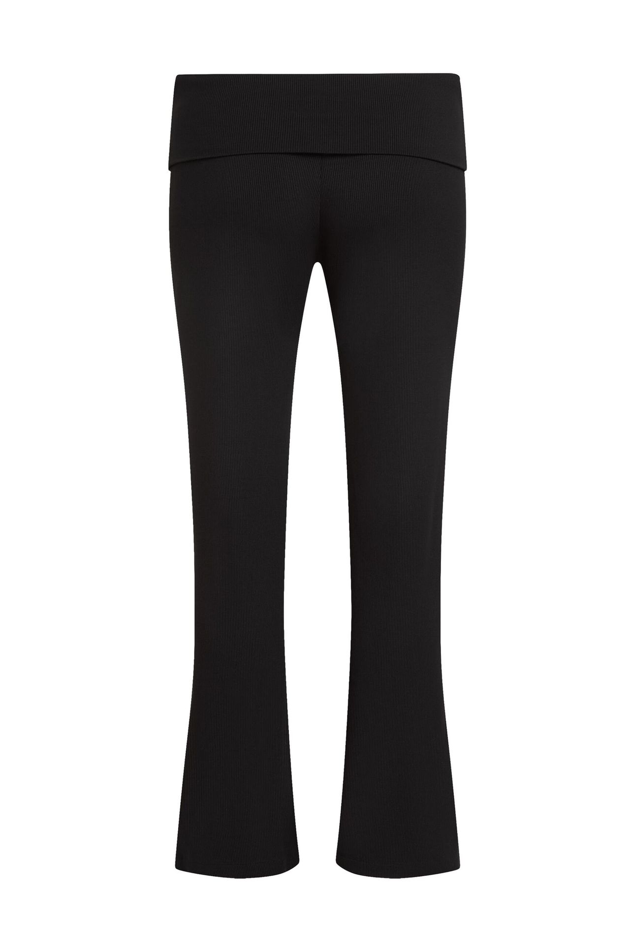 SIGNATURE LOUNGE FLARE PANTS BLACK 5