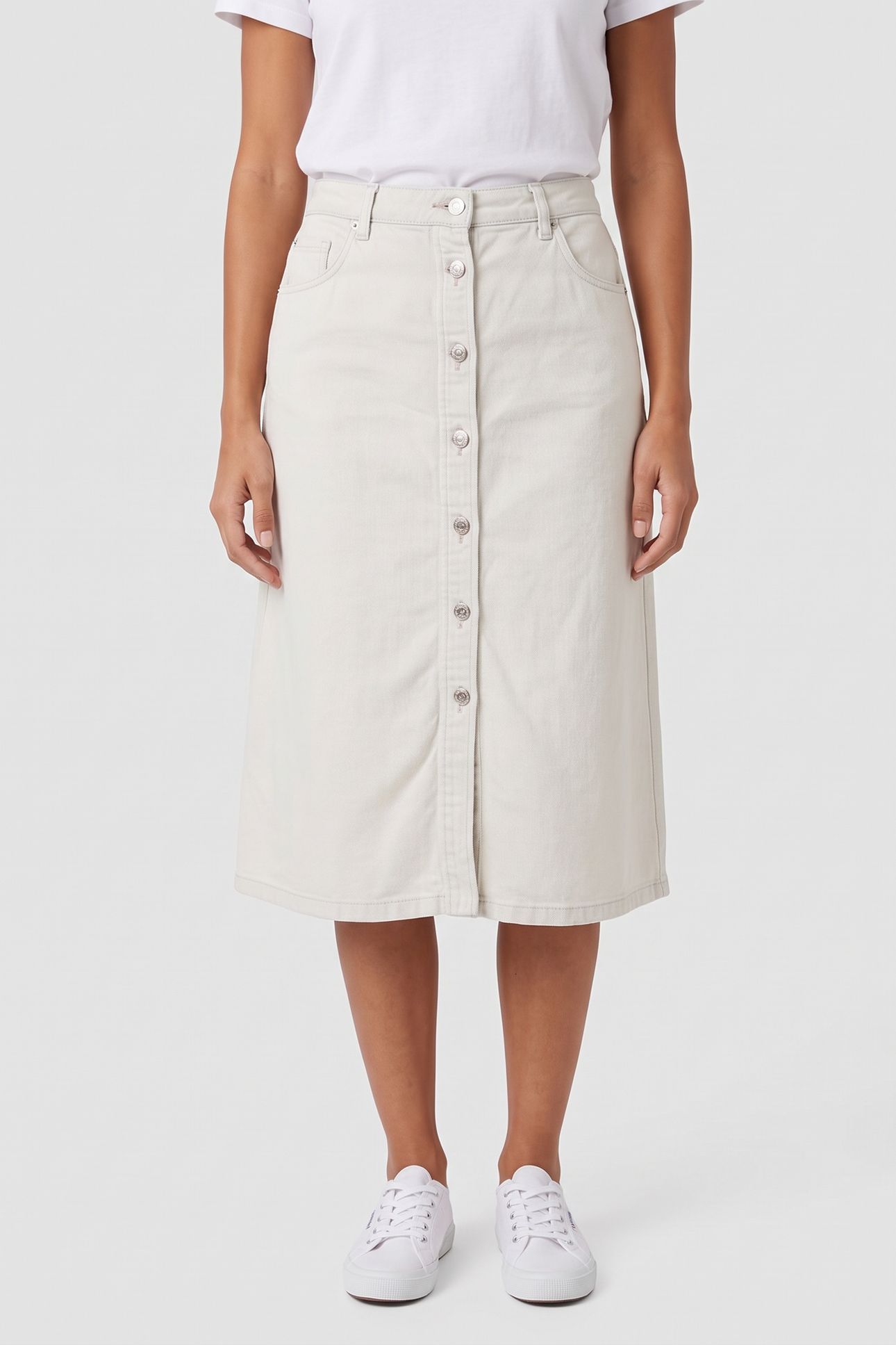 SKIRT LONG SKY BLUE 2