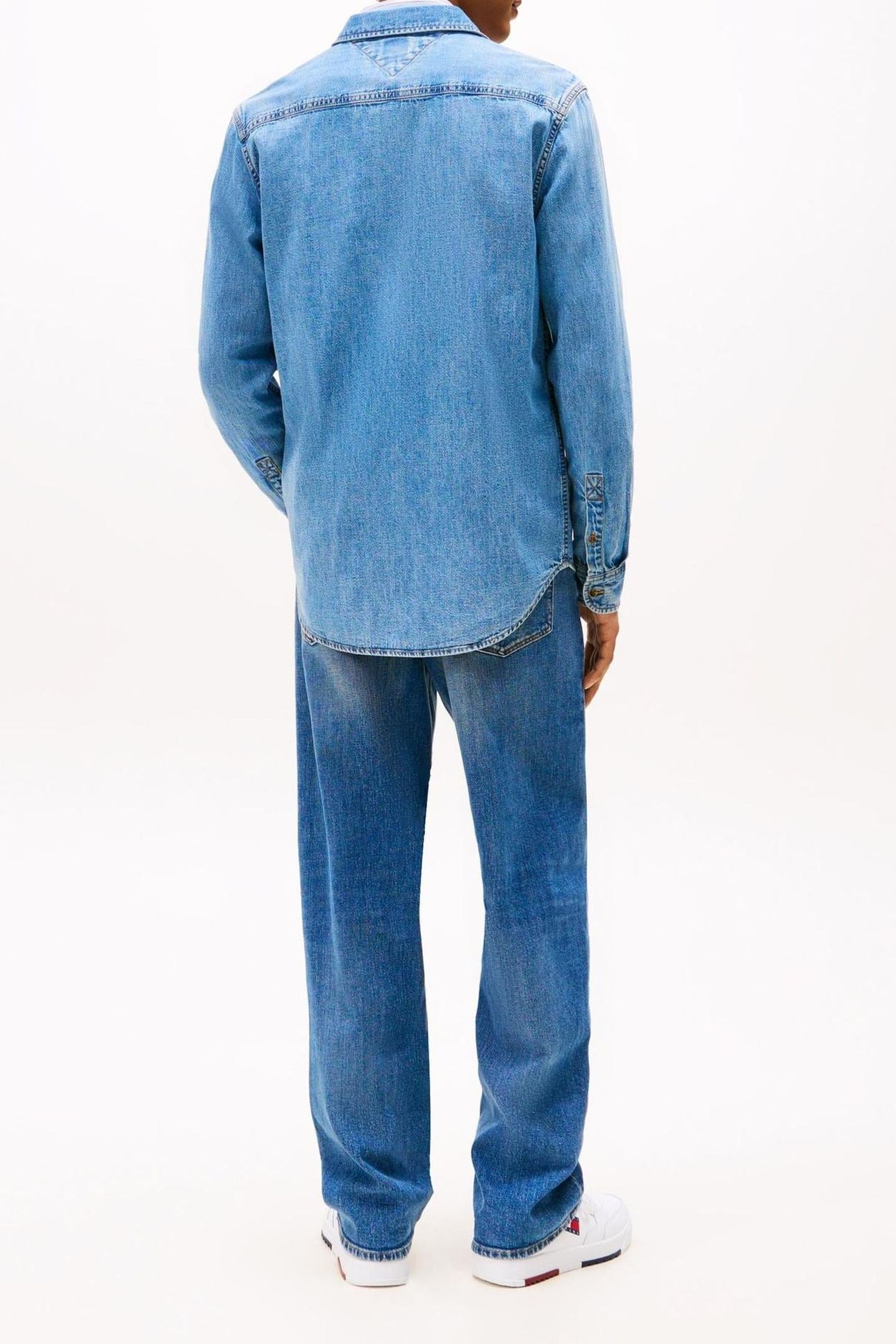 LS REGULAR DENIM SHIRT DENIM MEDIUM 2