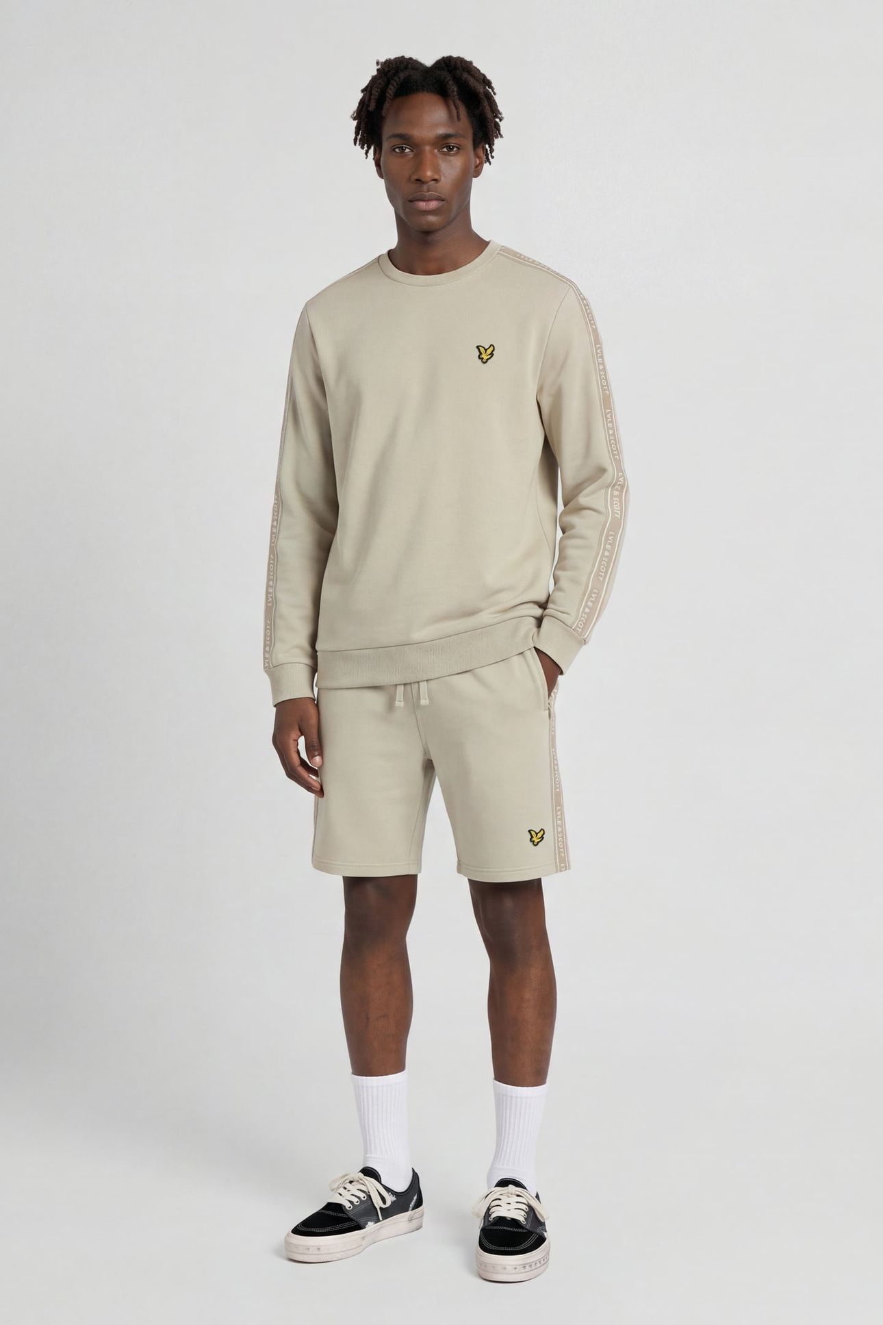 JACQUARD TAPE CREW NECK VIADUCT 3