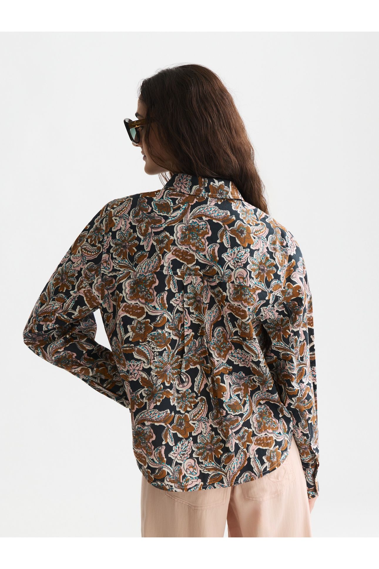 PRINTED RELAXED FIT SHIRT LUCKY BANDANA MULTI METEORITE 2