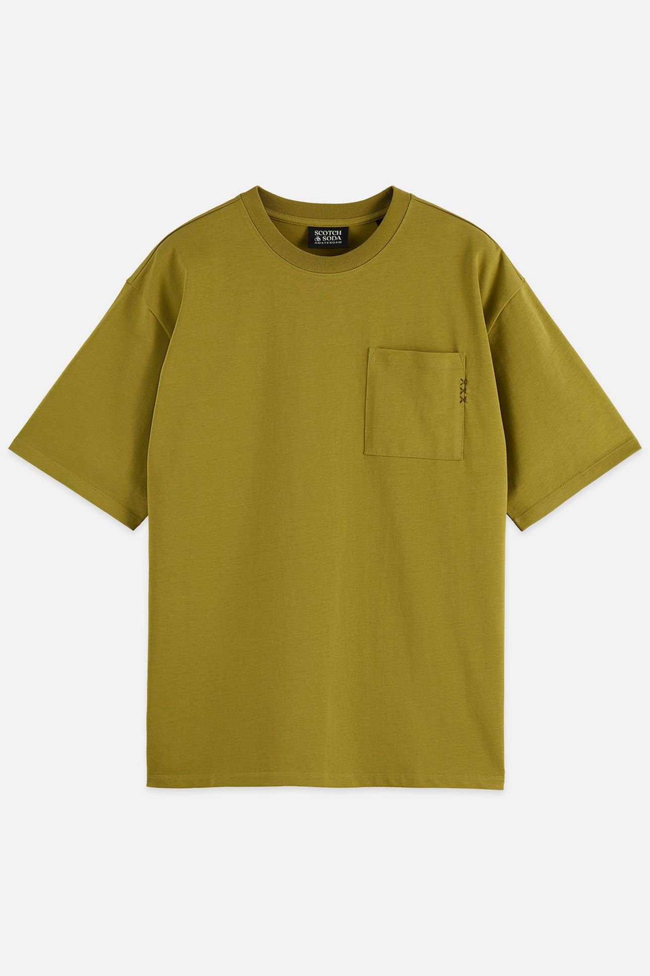 SEASONAL CORE 3 CROSSES CHEST POCKET LOOSE-FIT T-SHIRT DARK  1