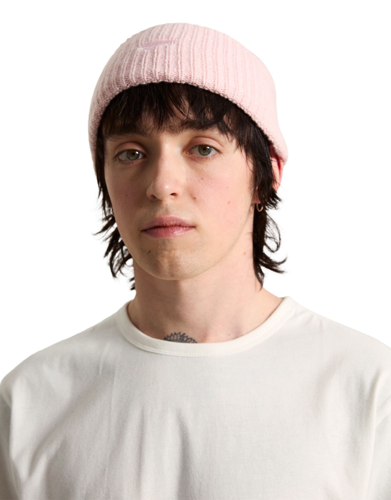 UNISEX DENSMORE WIDE CUFF BEANIE PALE PETAL 3