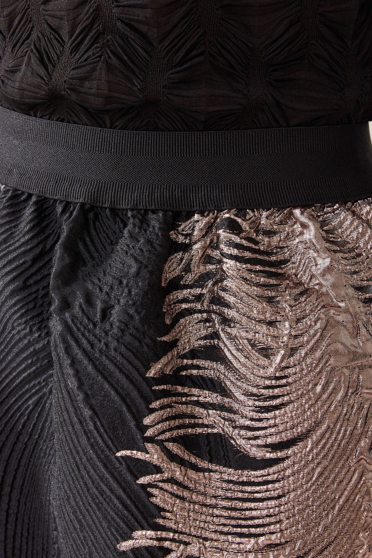 SKIRT LEAVES JACQUARD PRINTS 4