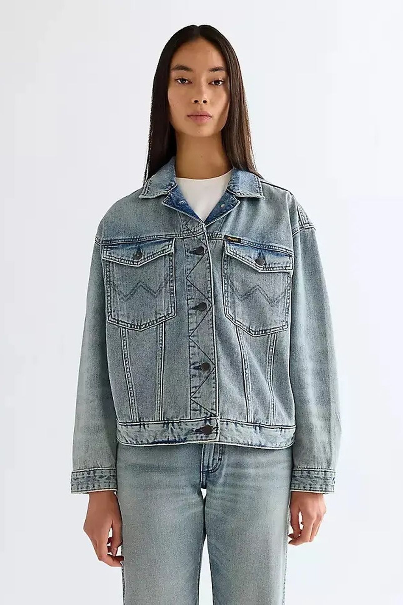 COWGIRL JACKET HIPPIE HAZE DENIM BLUE 1