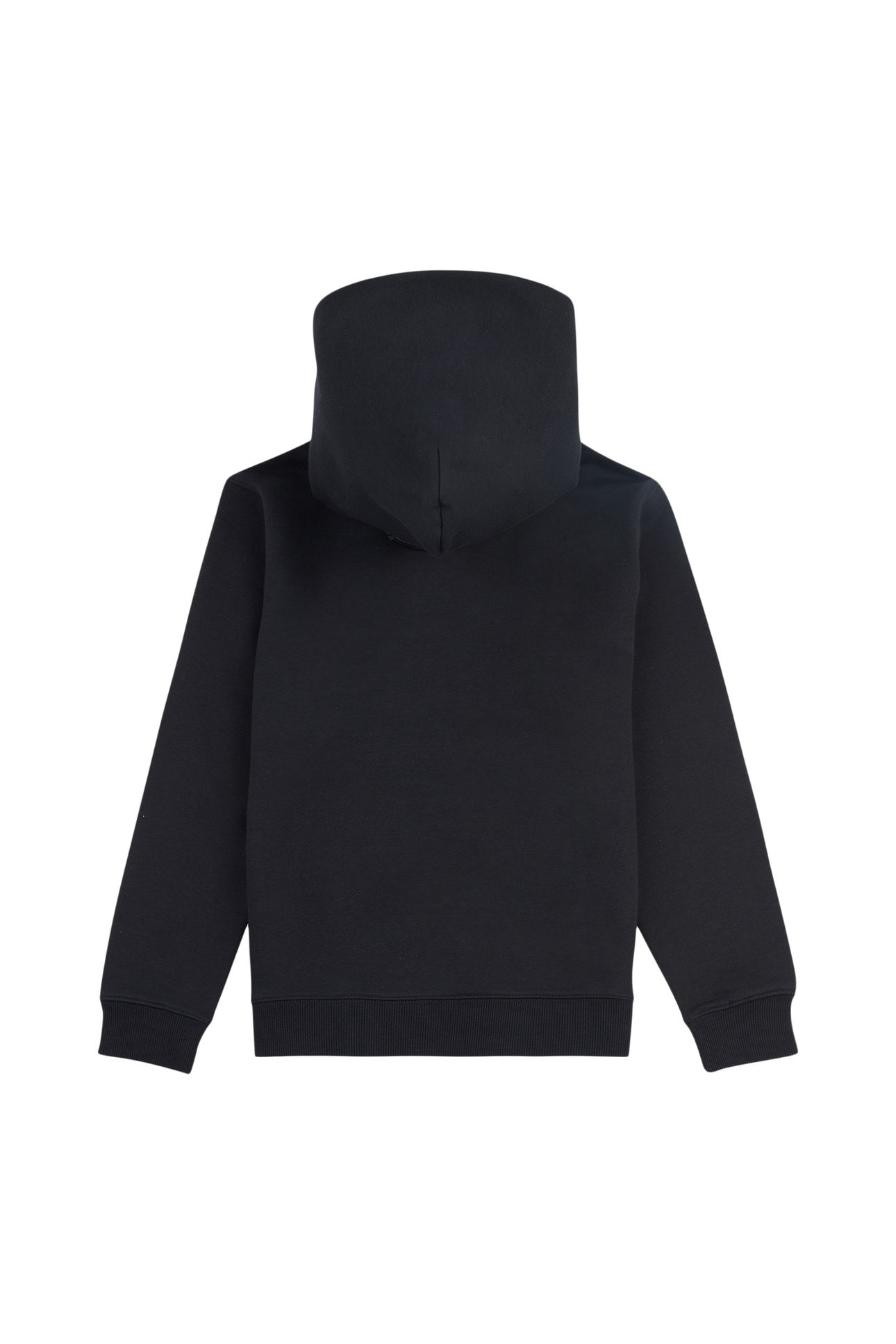 GRADE BOYS BRUSH BACK SMALL LOGO HOODIE BLACK 5