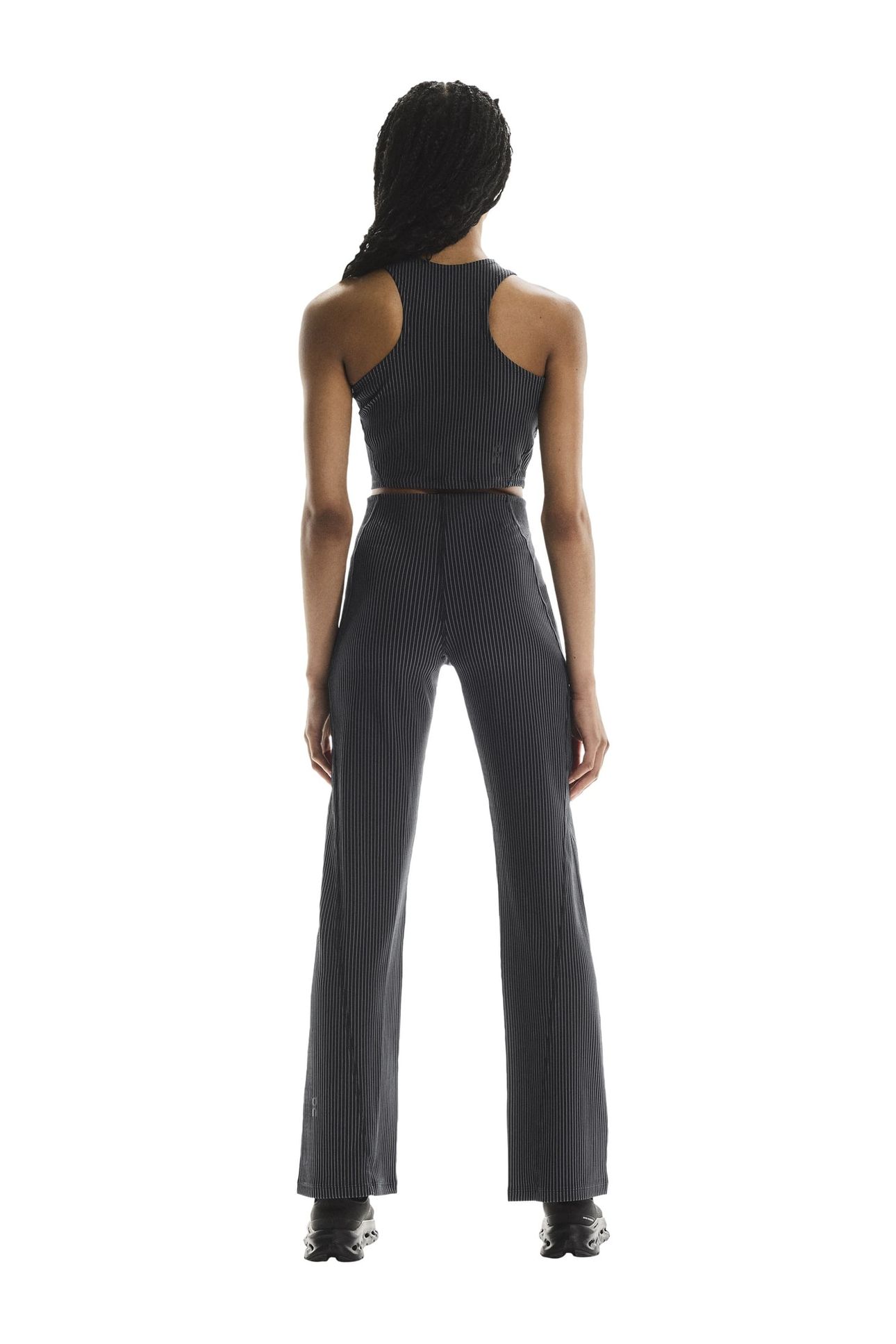 ALL-DAY RIBBED PANTS 1 BLACK | ROCK 2