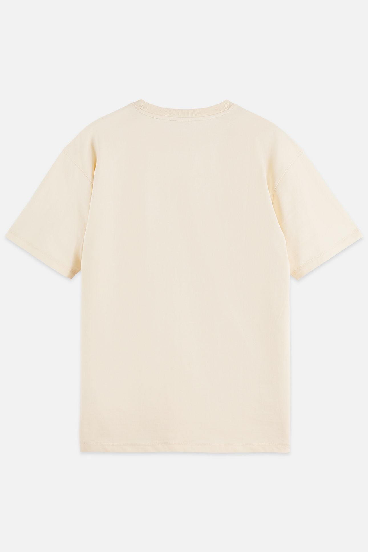 FRONT ARTWORK RELAXED-FIT T-SHIRT LIGHT BEIGE 2