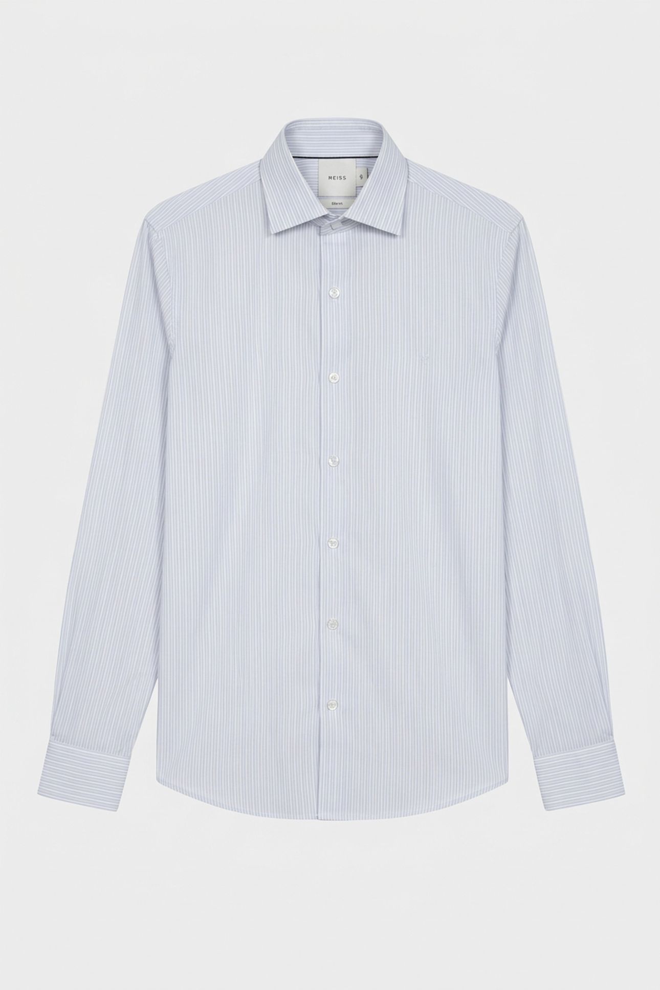 SLIM STR COLLAR SHIRT BLUE MULTI 3