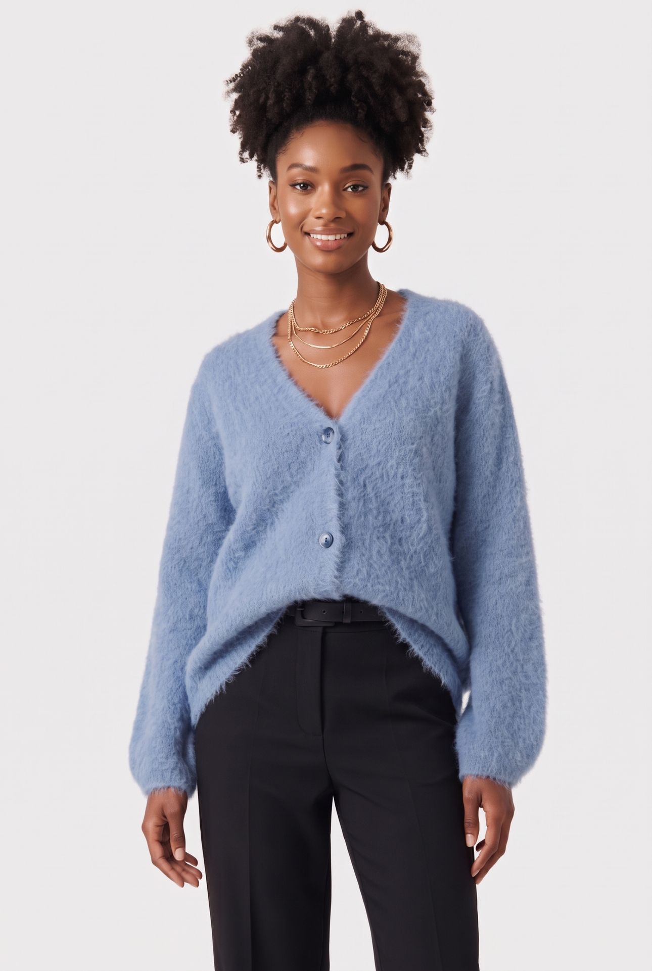 ROOS KNITWEAR LIGHT BLUE 1