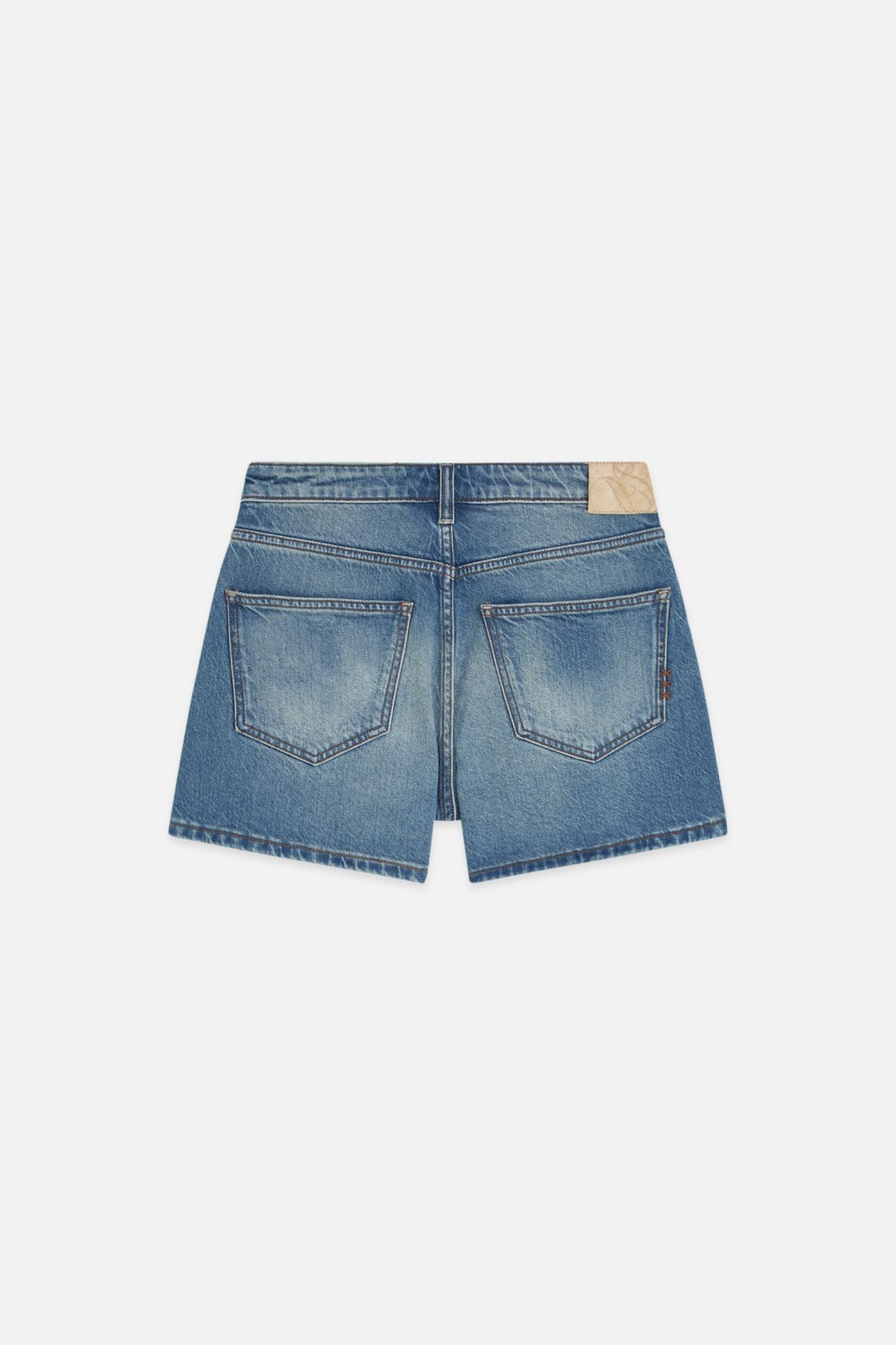 A LINE DENIM SHORT BROKE THE SPOKE 2