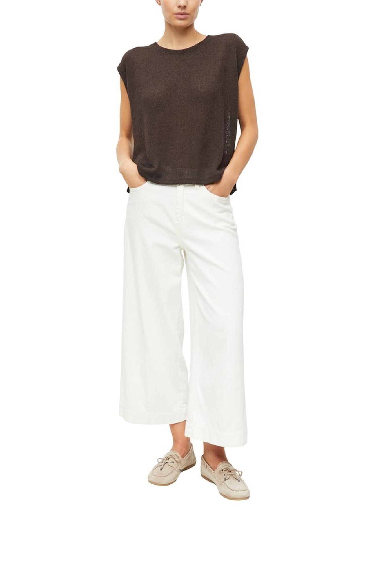 S.OLIVER T-SHIRTS BROWN 2